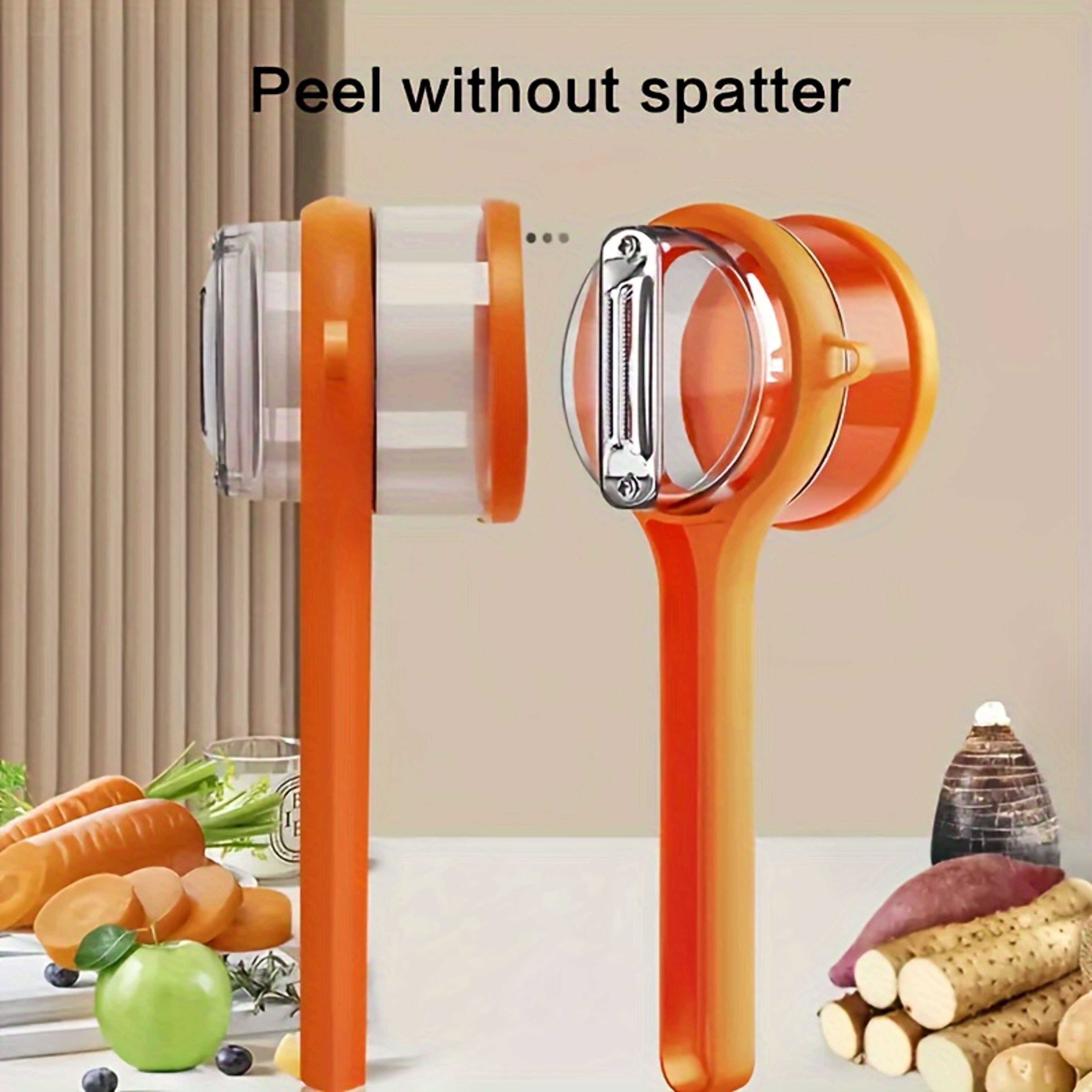 Thickened Multifunctional Peeler With Storage Fruit  Vegetable Kitchen Tool 5