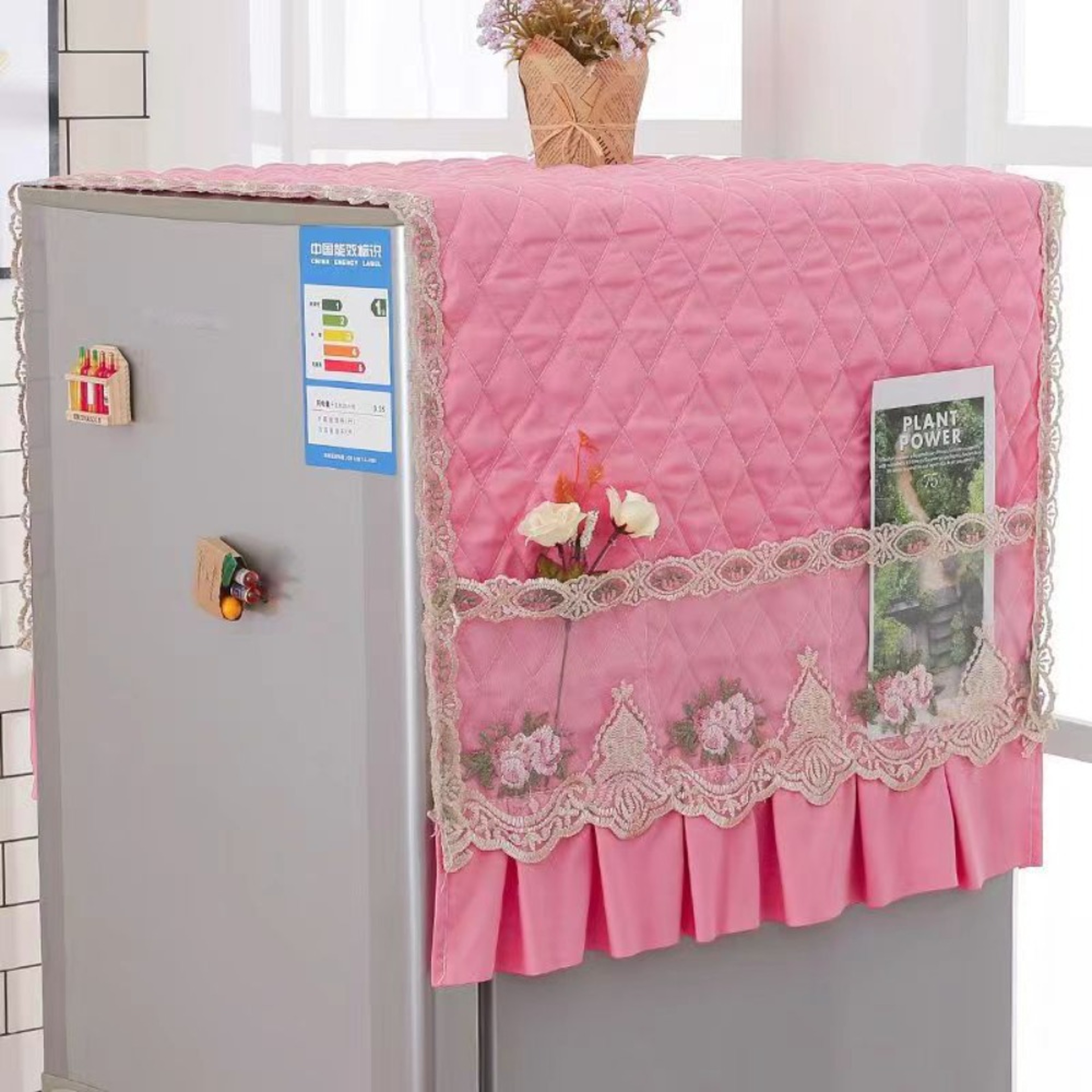 Premium Multi Purpose Refrigerator Dust Cover & Washing Machine Cover – view 7