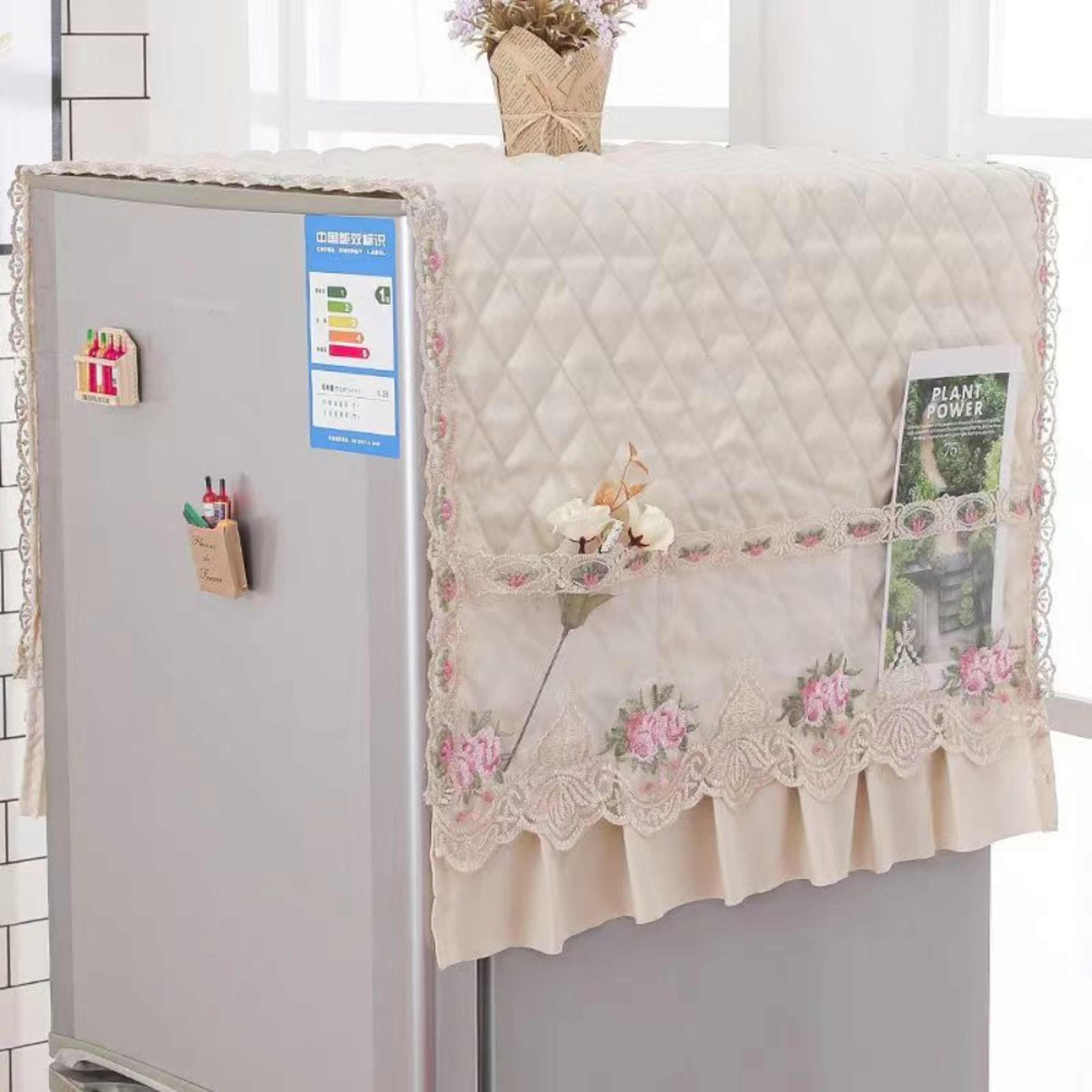 Premium Multi Purpose Refrigerator Dust Cover & Washing Machine Cover – view 10