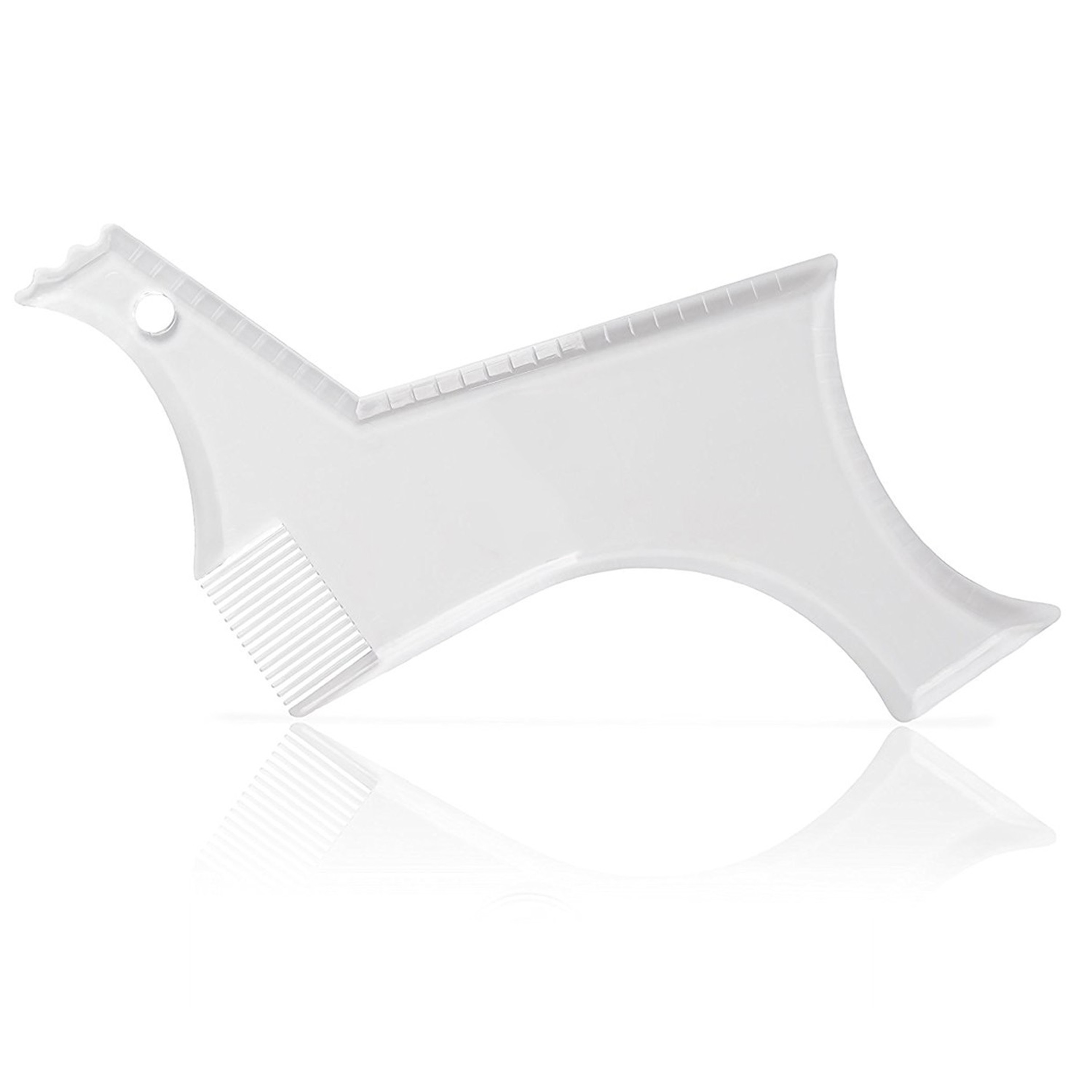 Mens Beard Shaping Tool  Styling Comb Precision Beard Ruler 9