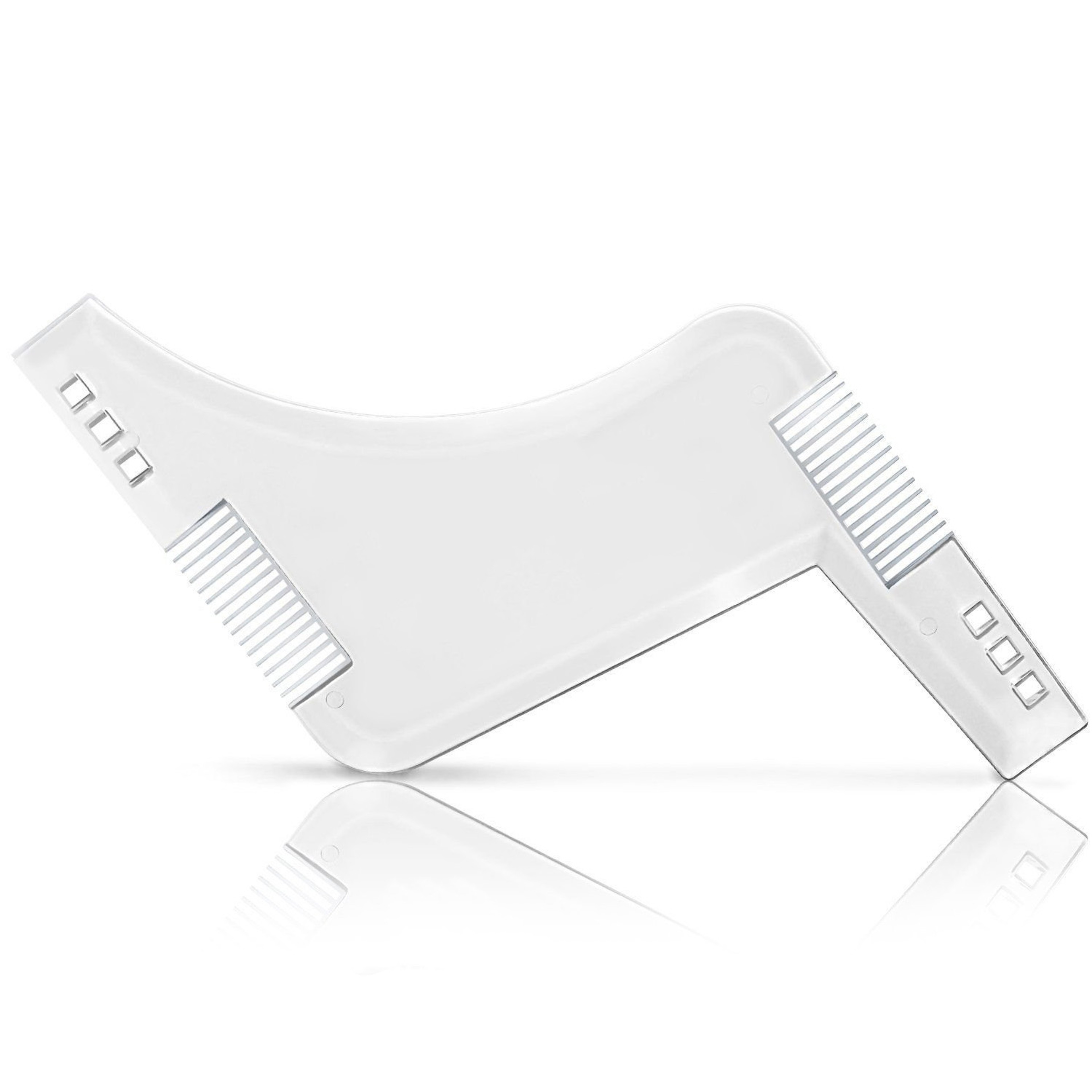 Mens Beard Shaping Tool  Styling Comb Precision Beard Ruler 6