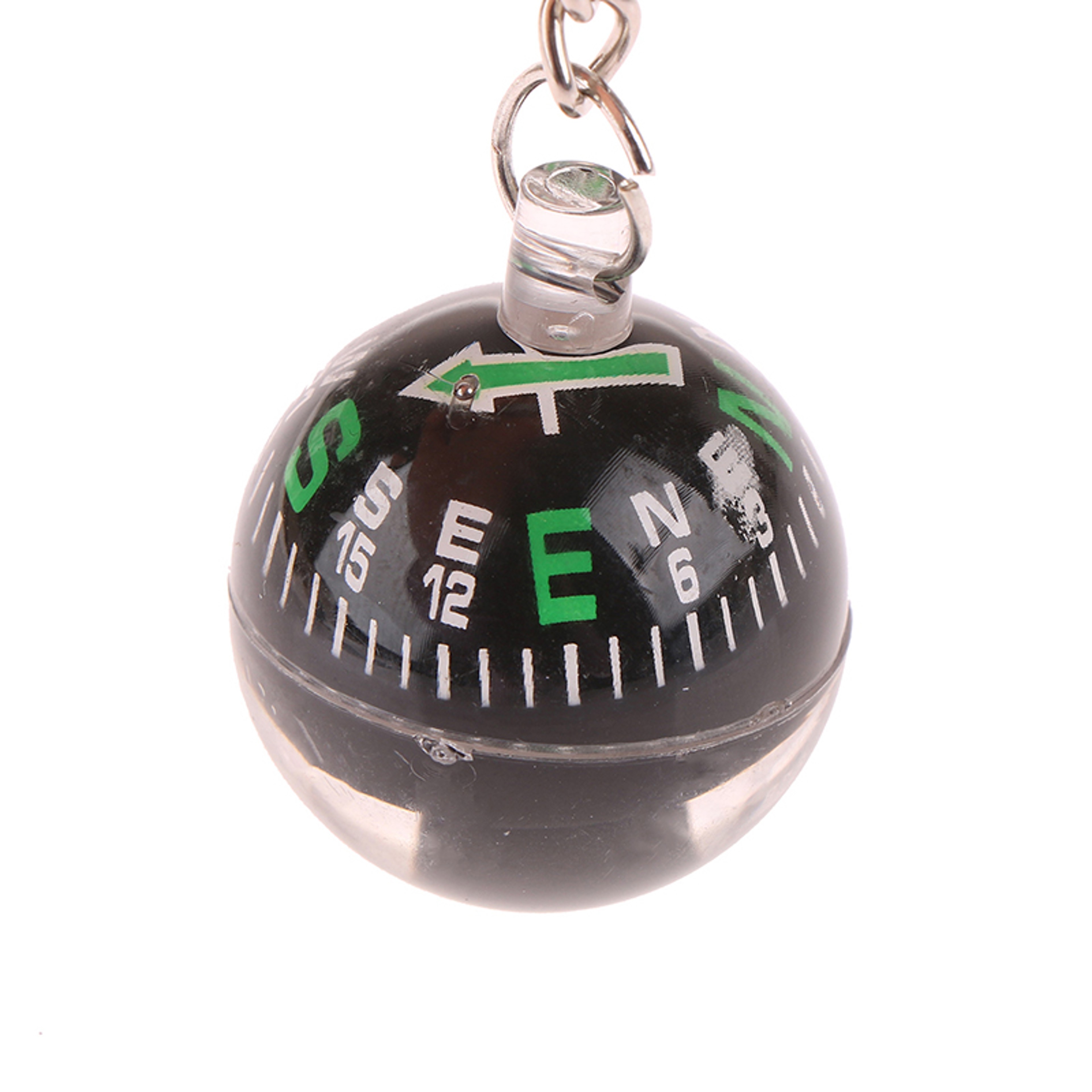 Portable Emergency Compass Keychain Lightweight Outdoor Survival Tool 5