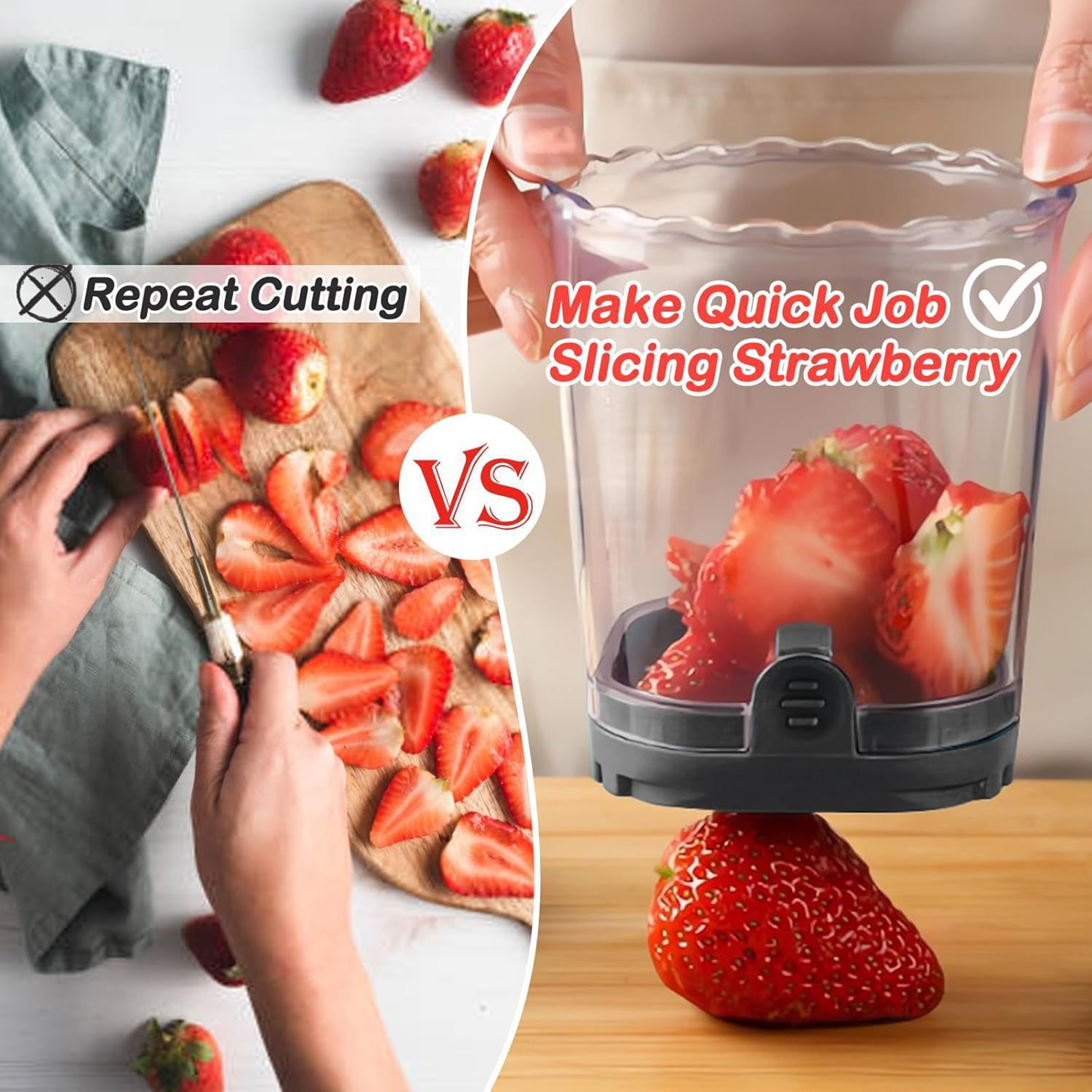 Multi Functional Mushroom Slicer & Vegetable Chopper for Home and Professional Kitchens – view 3