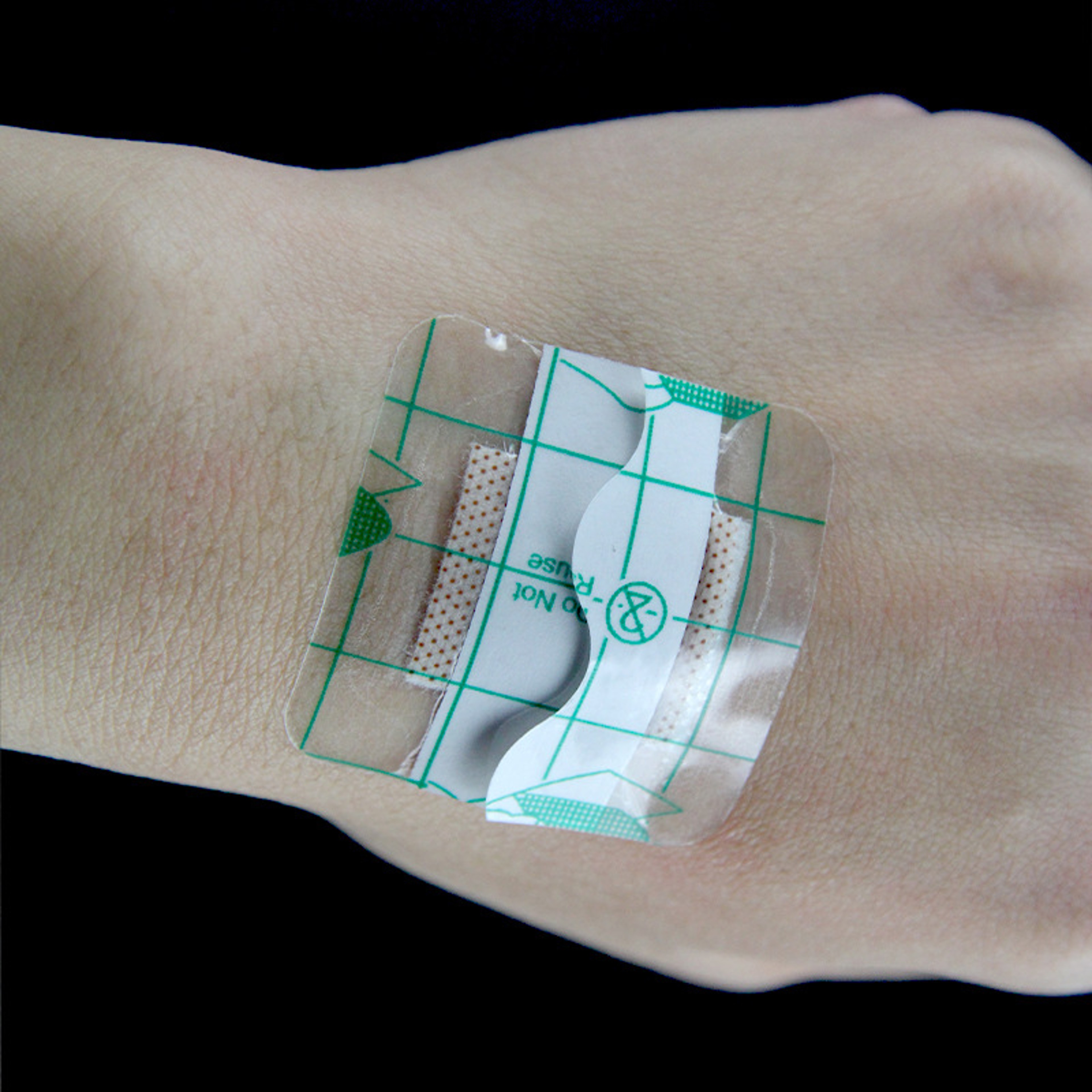 Waterproof Adhesive Wound Dressing Transparent Fixation Tape – view 2