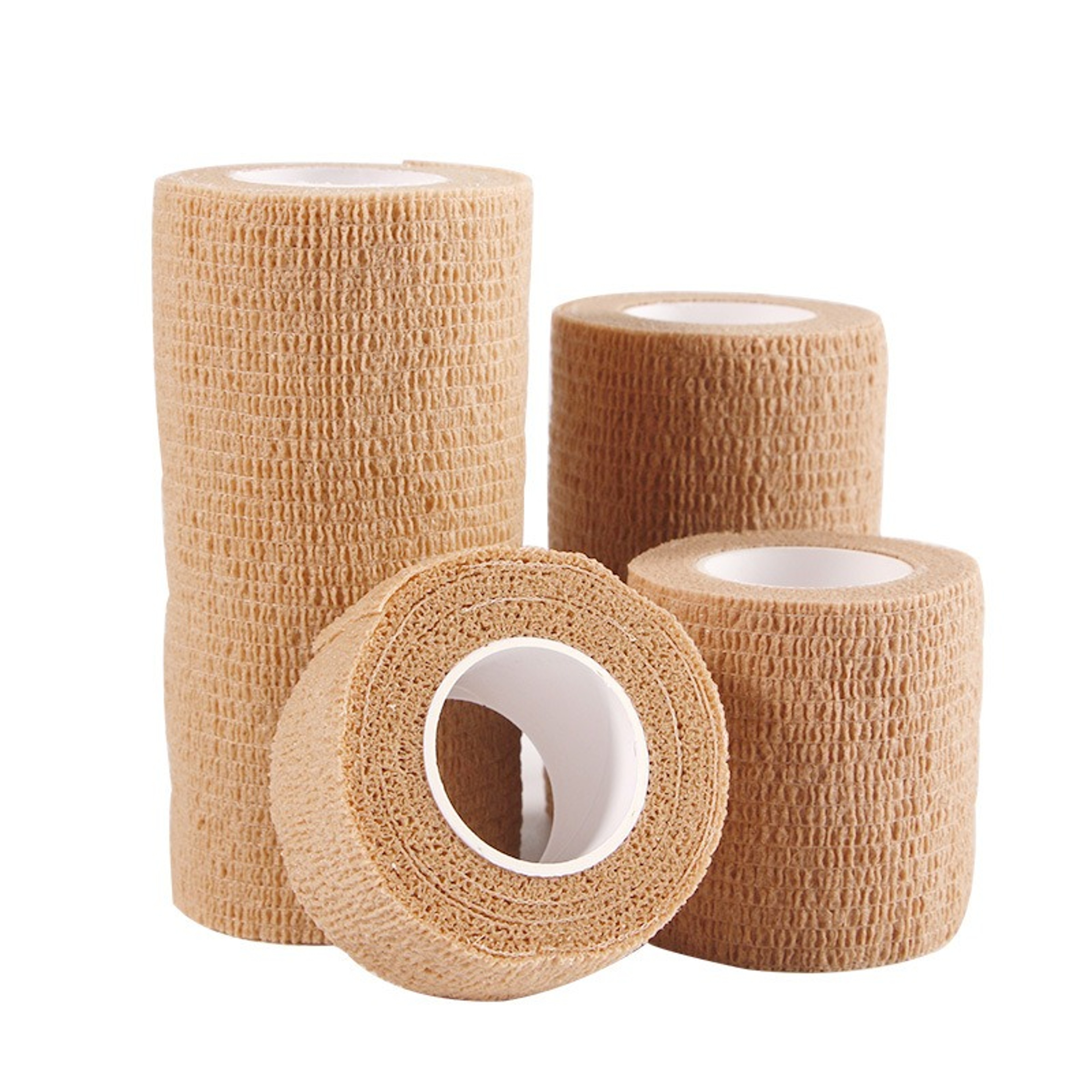 Premium Self Adhesive Elastic Bandage Roll Cohesive Bandage Wrap For Wound Care  First Aid 1