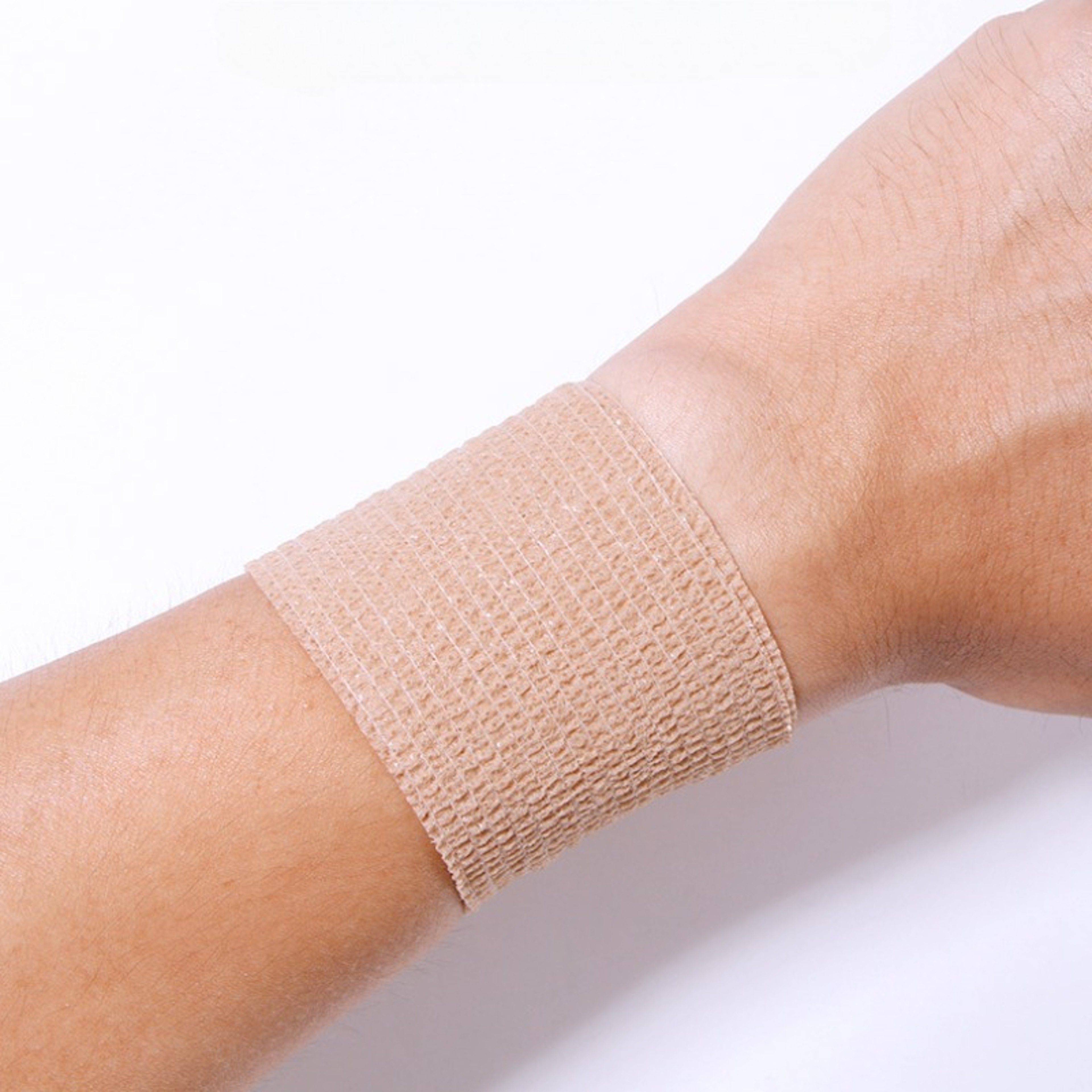 Premium Self Adhesive Elastic Bandage Roll Cohesive Bandage Wrap For Wound Care  First Aid 2