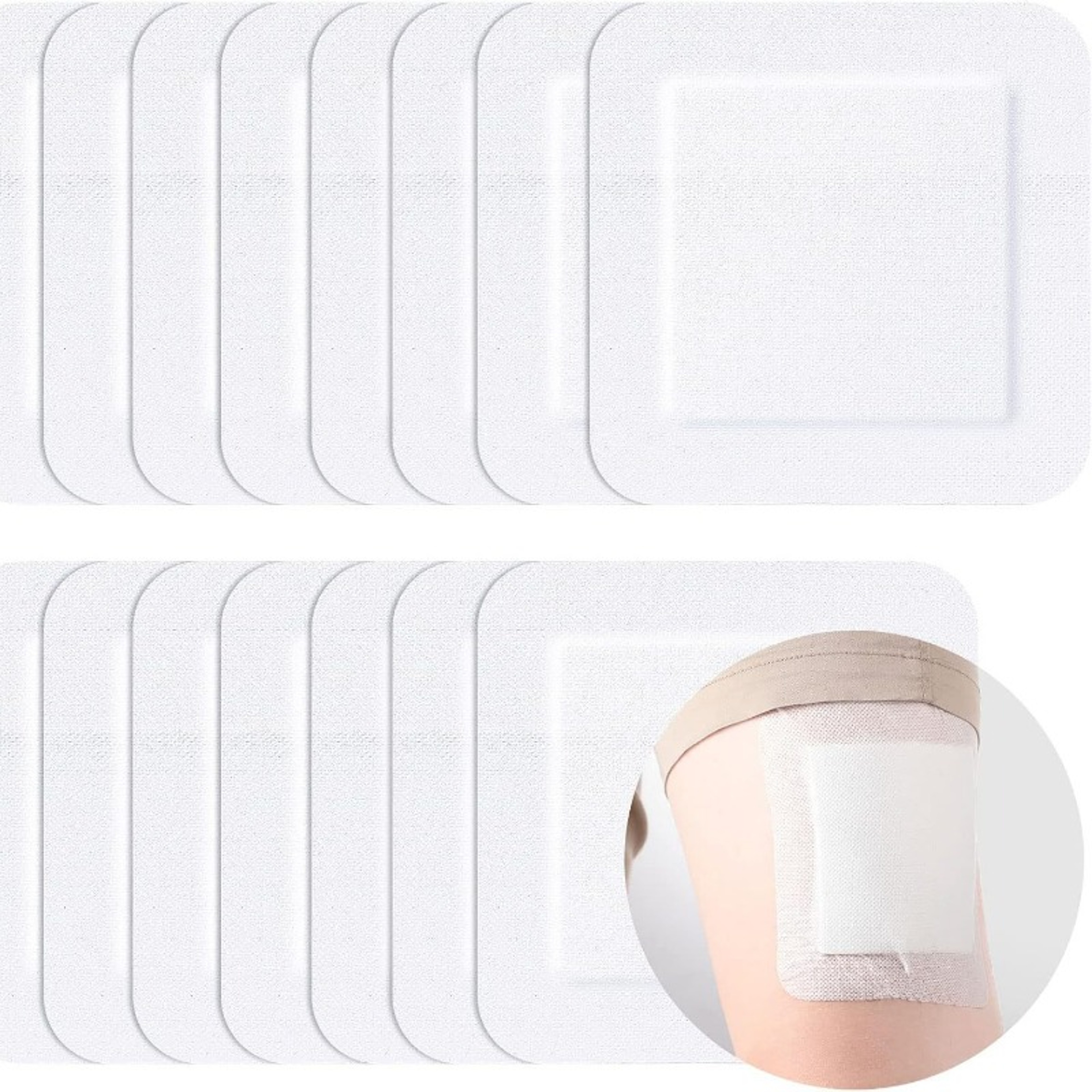 Large Breathable Wound Patch  Skin Dressing Plasters 1