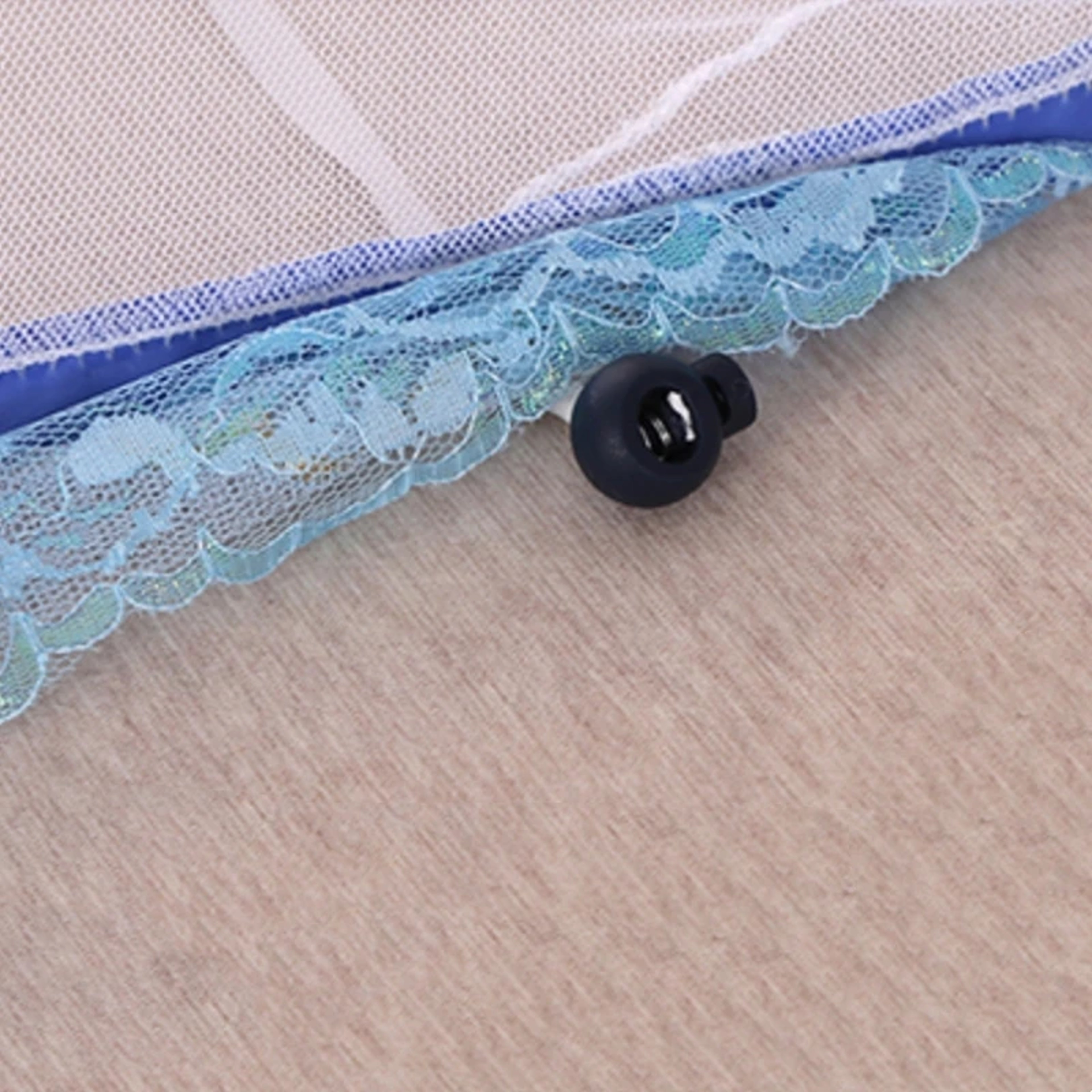 No Assembly Portable Mosquito Net For Single Bed Travel And Summer Sleep Protection 5