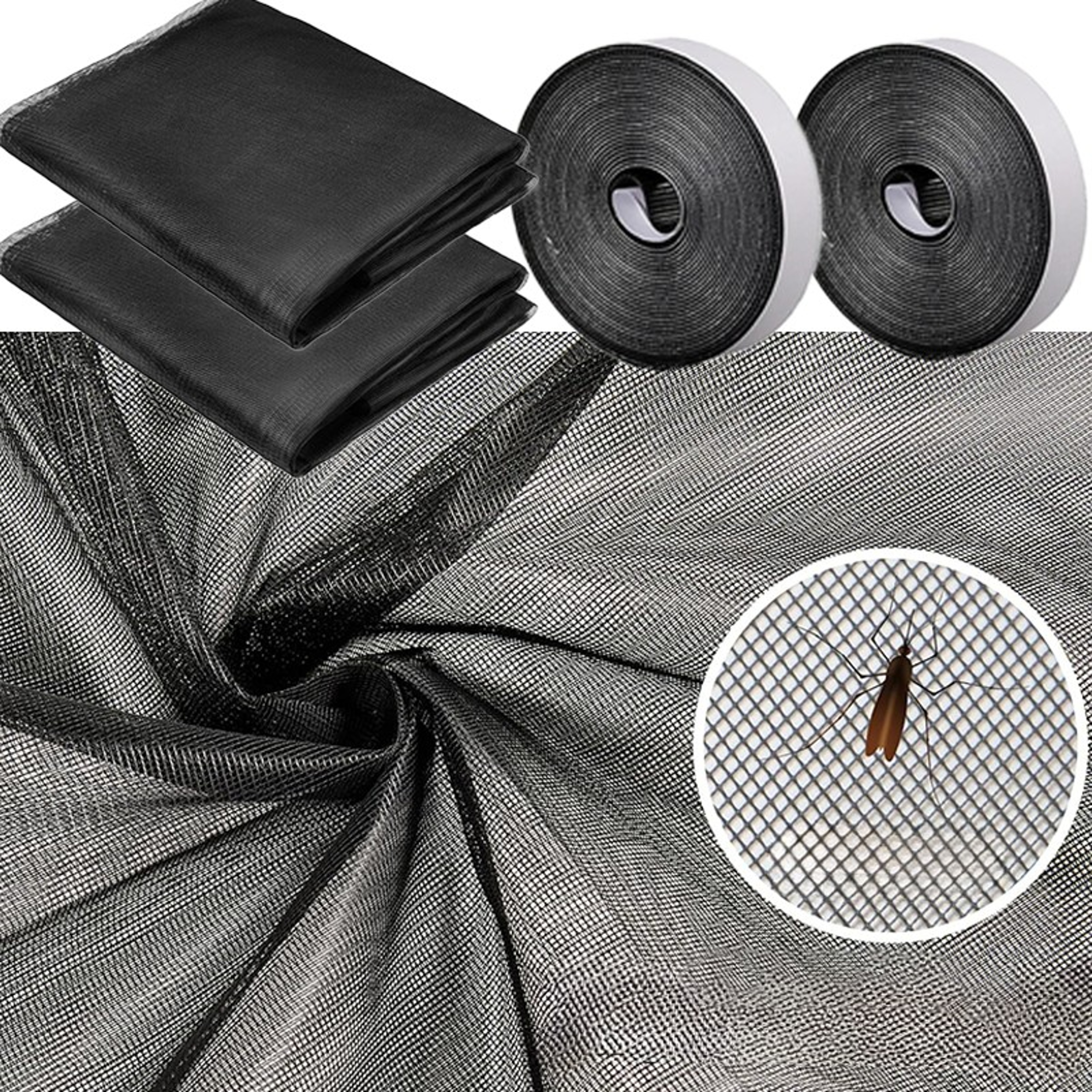 Breathable Mosquito Net Window Screen Mesh Curtain 5