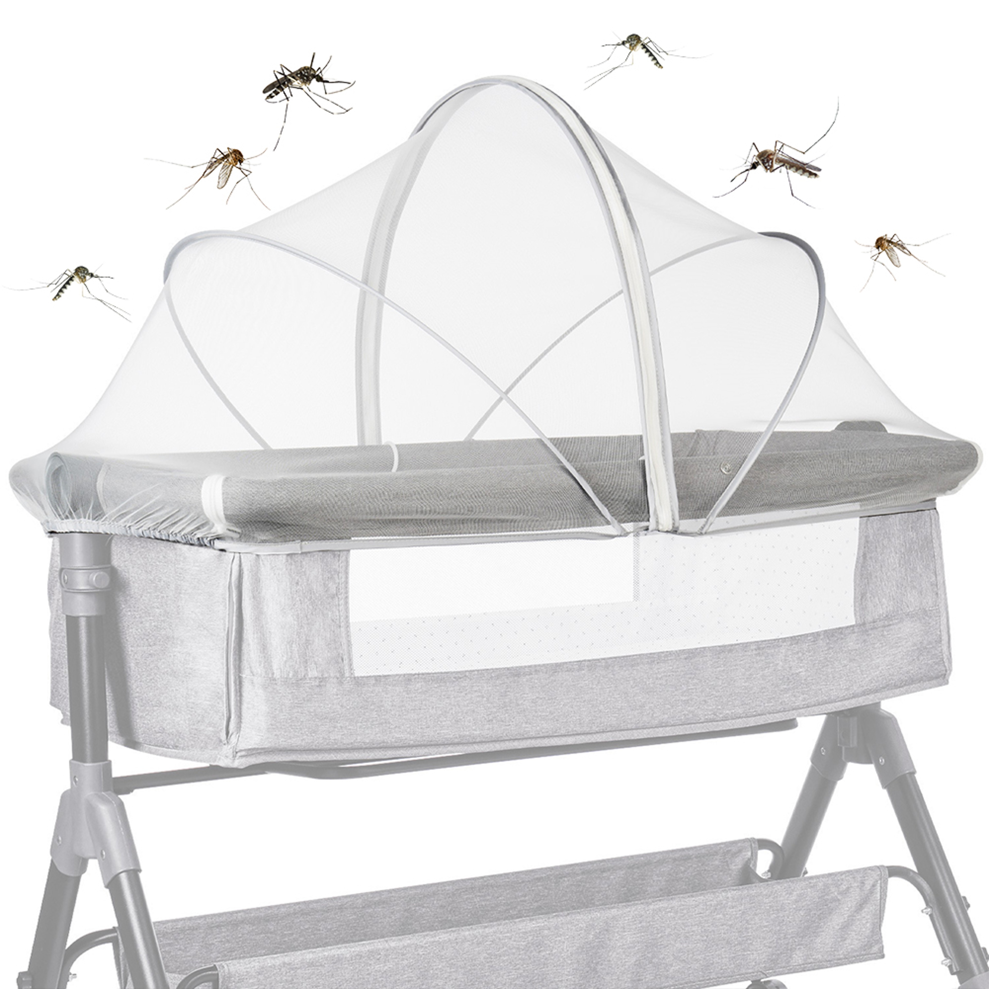 Baby Mosquito Net Tent Foldable Crib And Bassinet Bug Cover 0