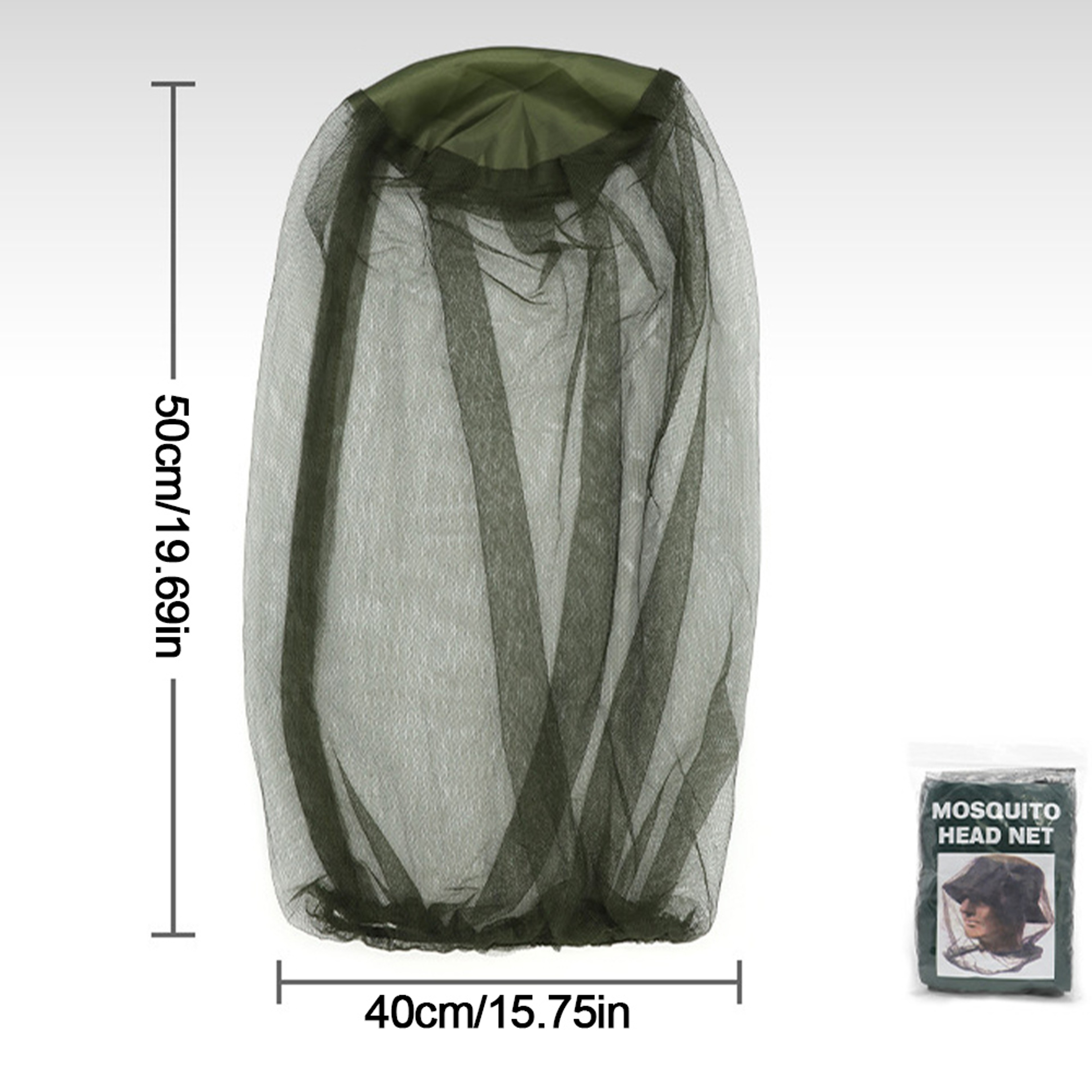 Mosquito Net Fishing Hat With Bug Mesh Face Protector 2
