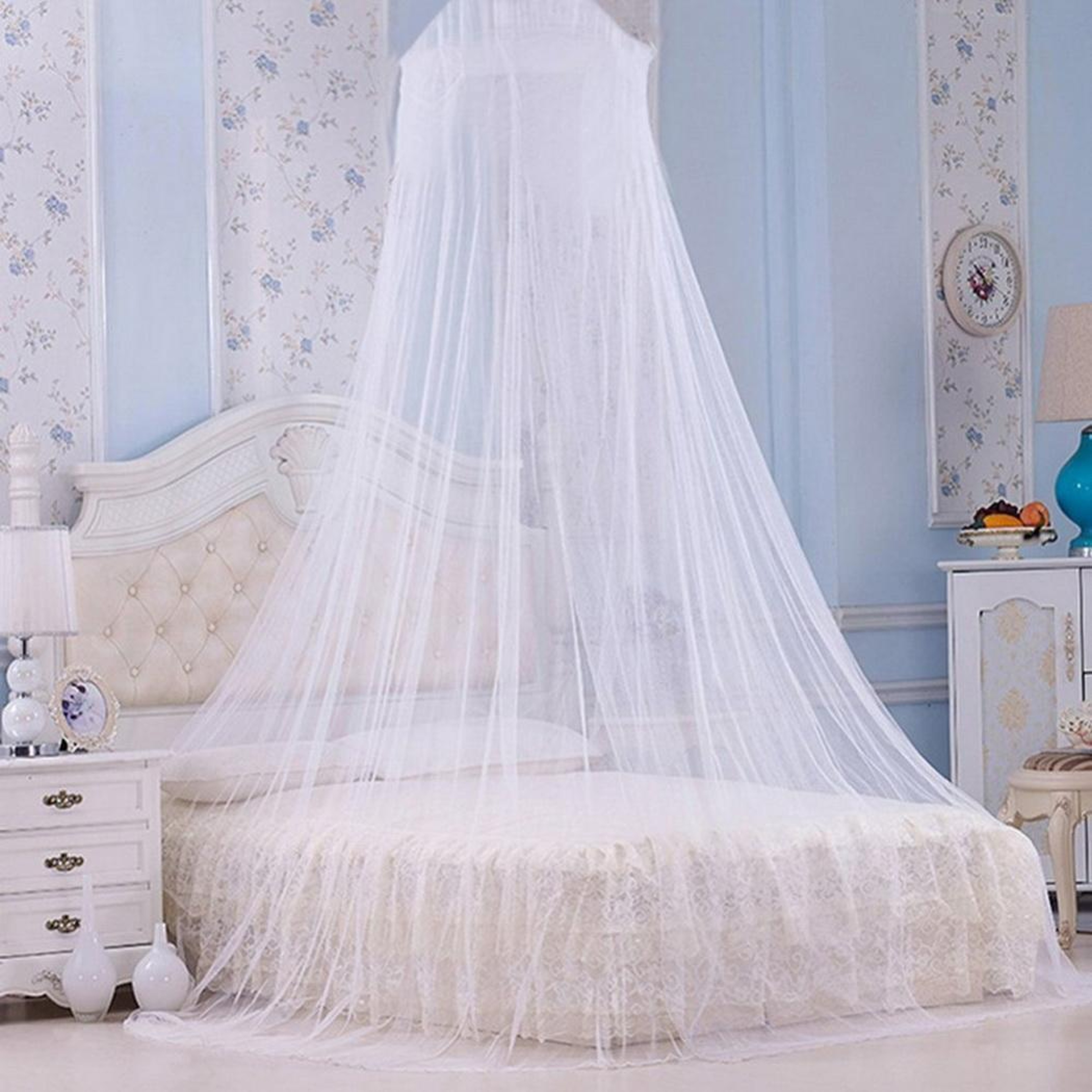 Elegant Double Bed Mosquito Net Canopy 0