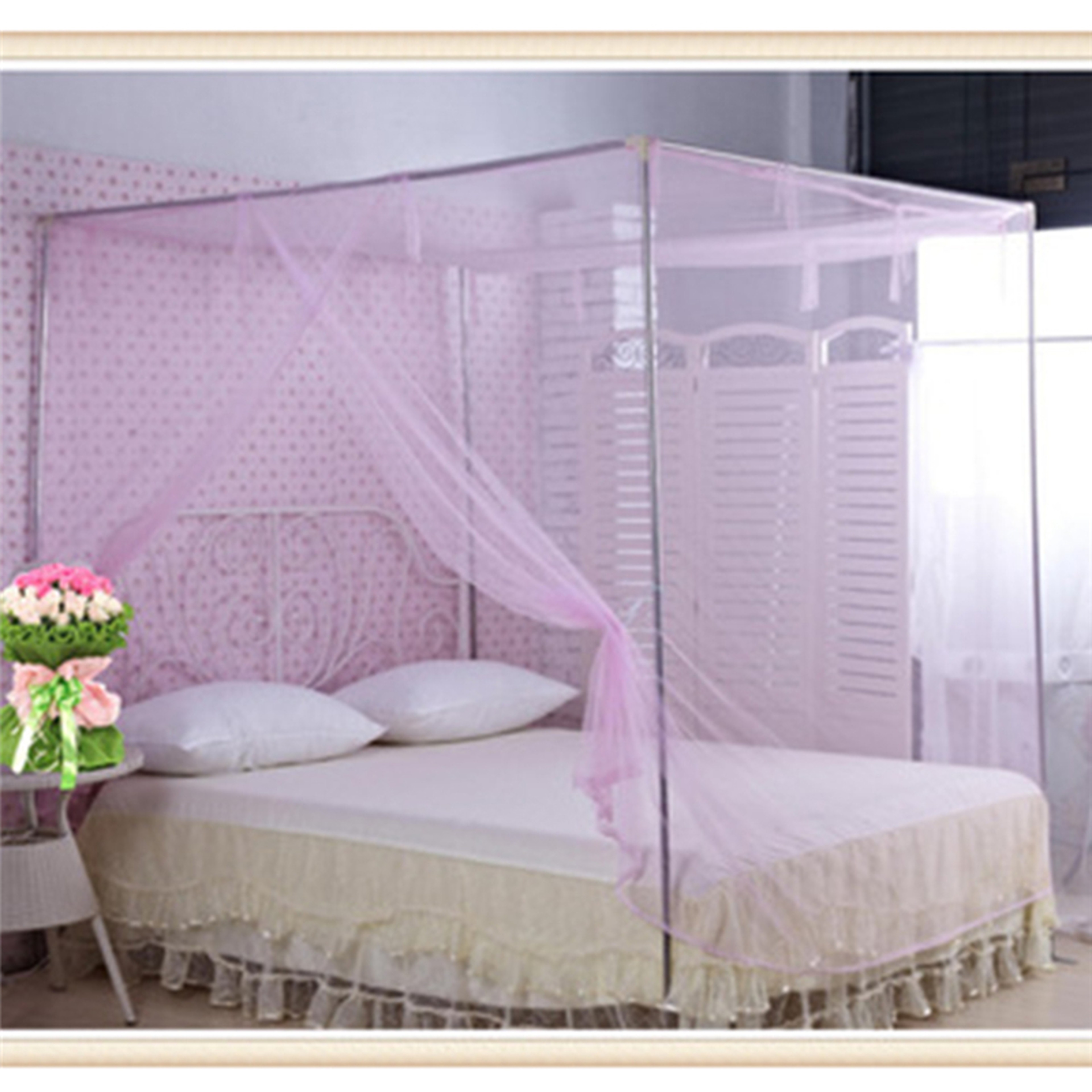 Large Portable Mosquito Net For Camping Travel And Bed Protection 1