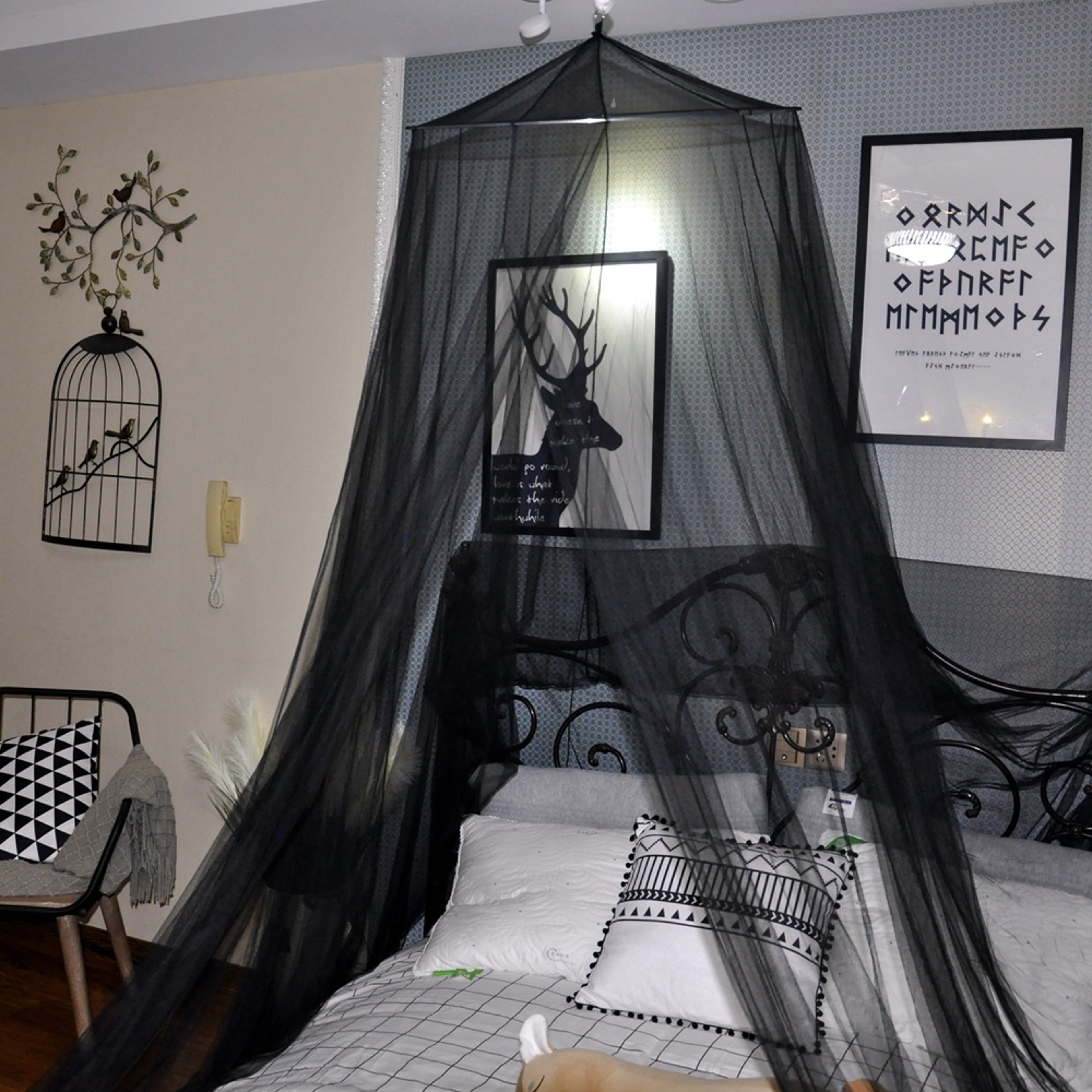 Dreamy Princess Bed Canopy And Mosquito Net For Bed Kids Room Decor 7