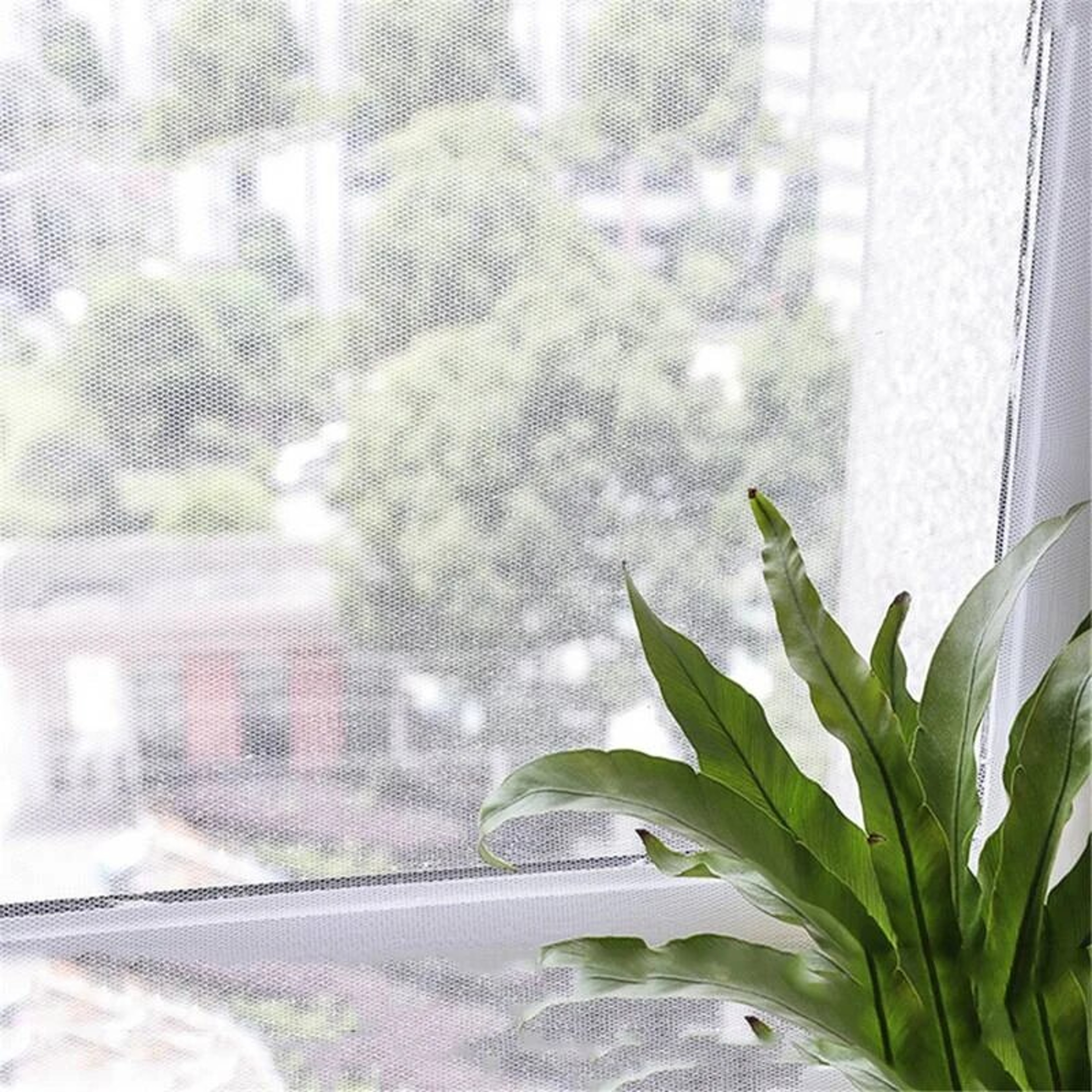 Self Adhesive Window Screen Mosquito Screen Removable Insect Mesh – view 2