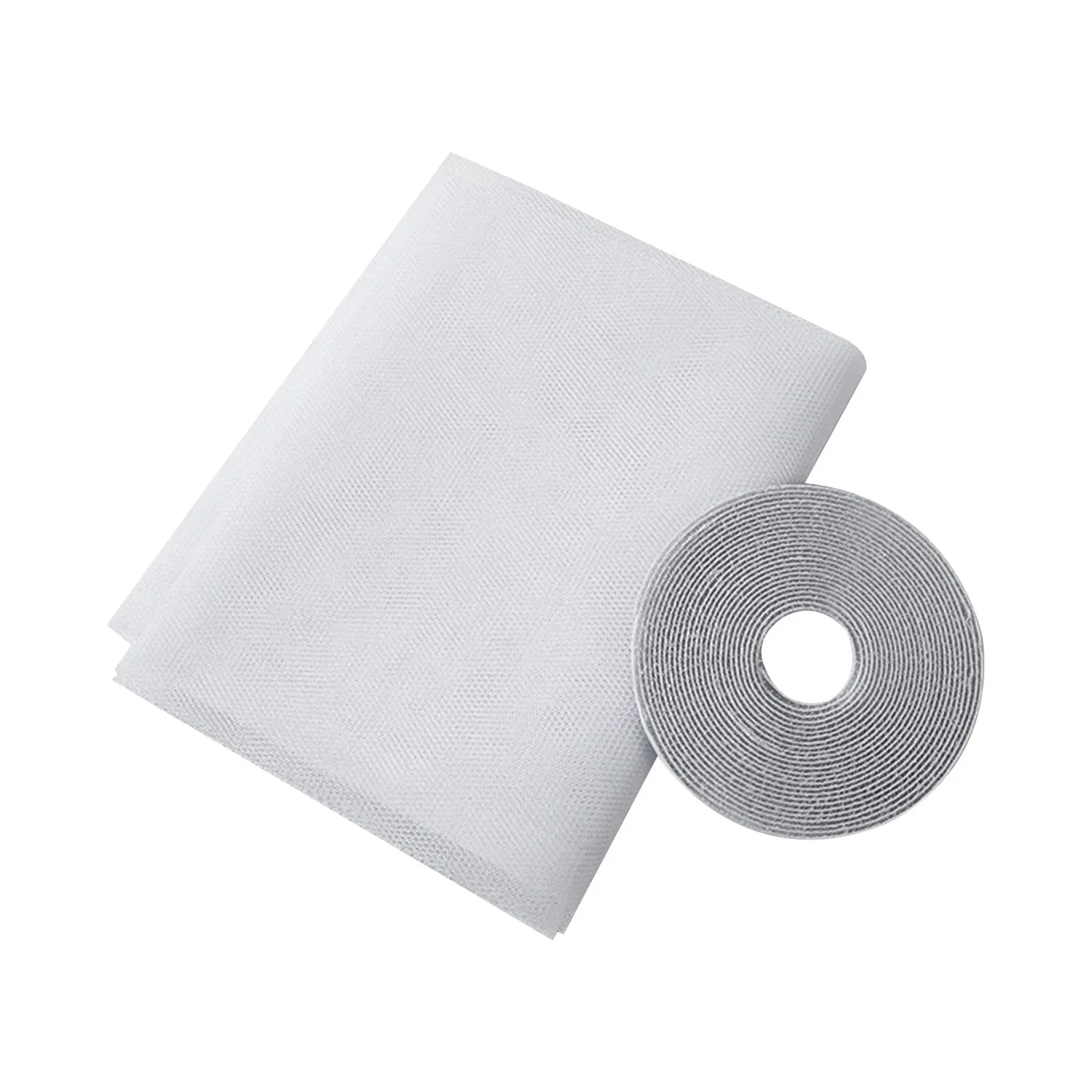 Self Adhesive Window Mosquito Net No Drilling Insect Screen Mesh 7