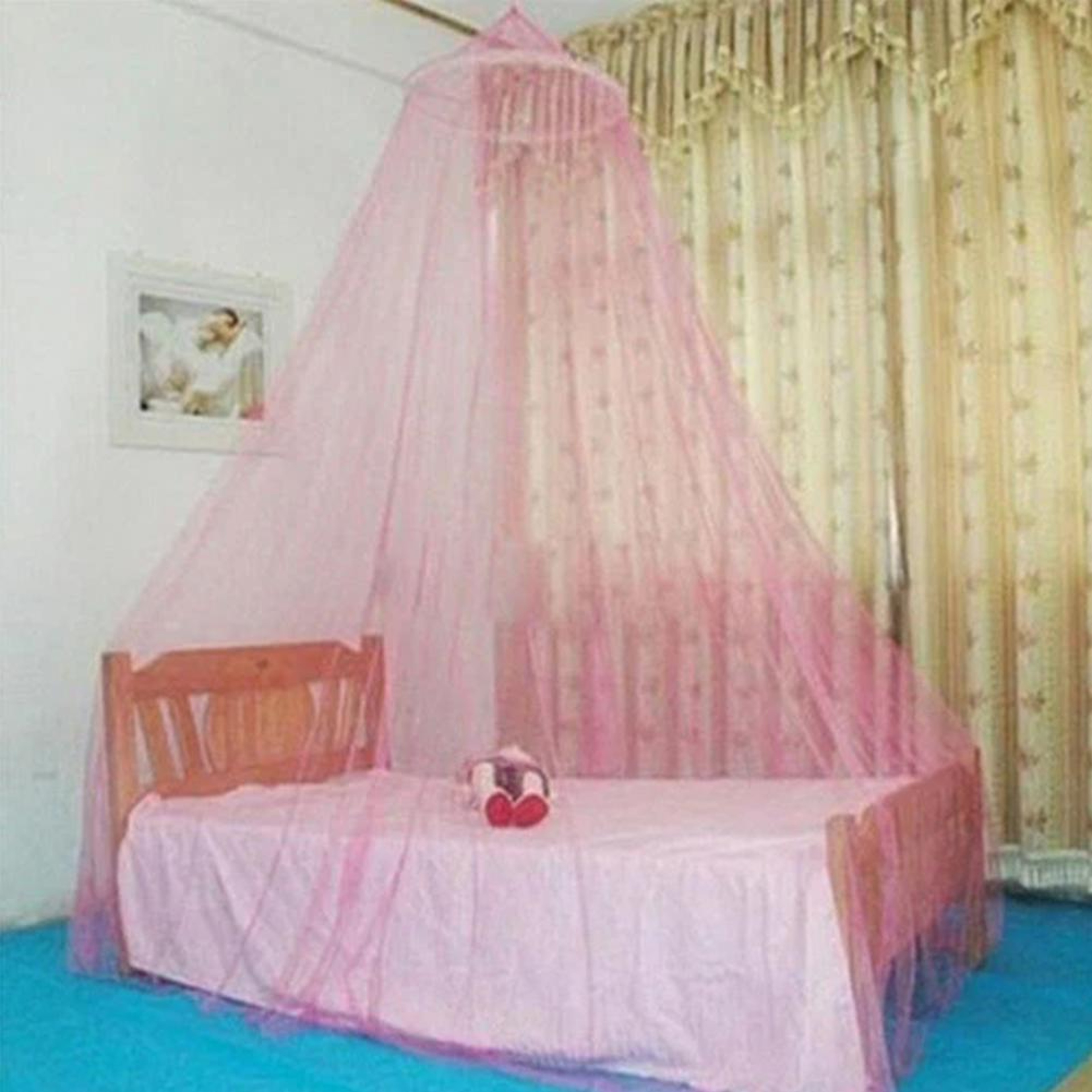 Mosquito Net Canopy Dome For Bed Protection And Decor 0