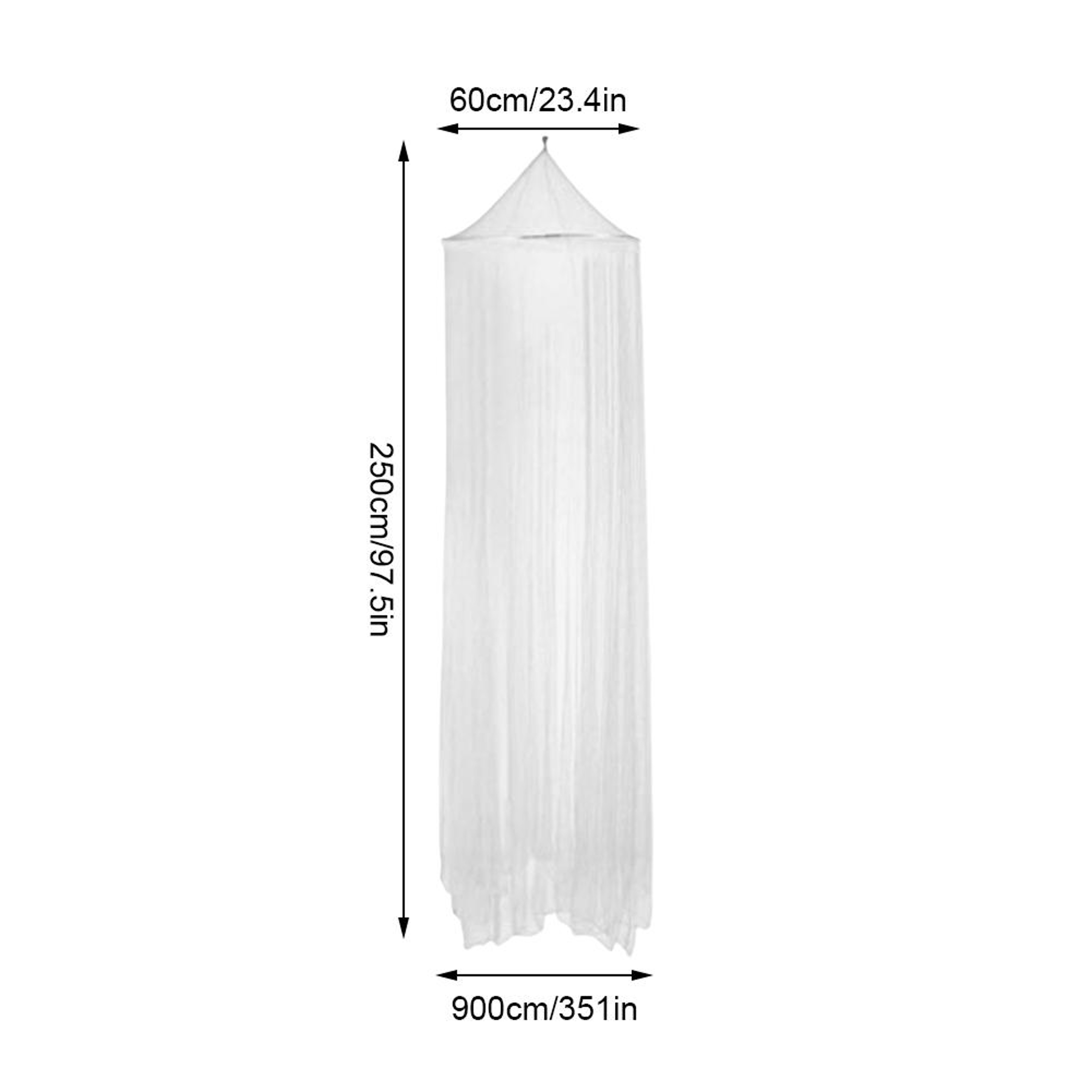 Mosquito Net Canopy Dome For Bed Protection And Decor 5