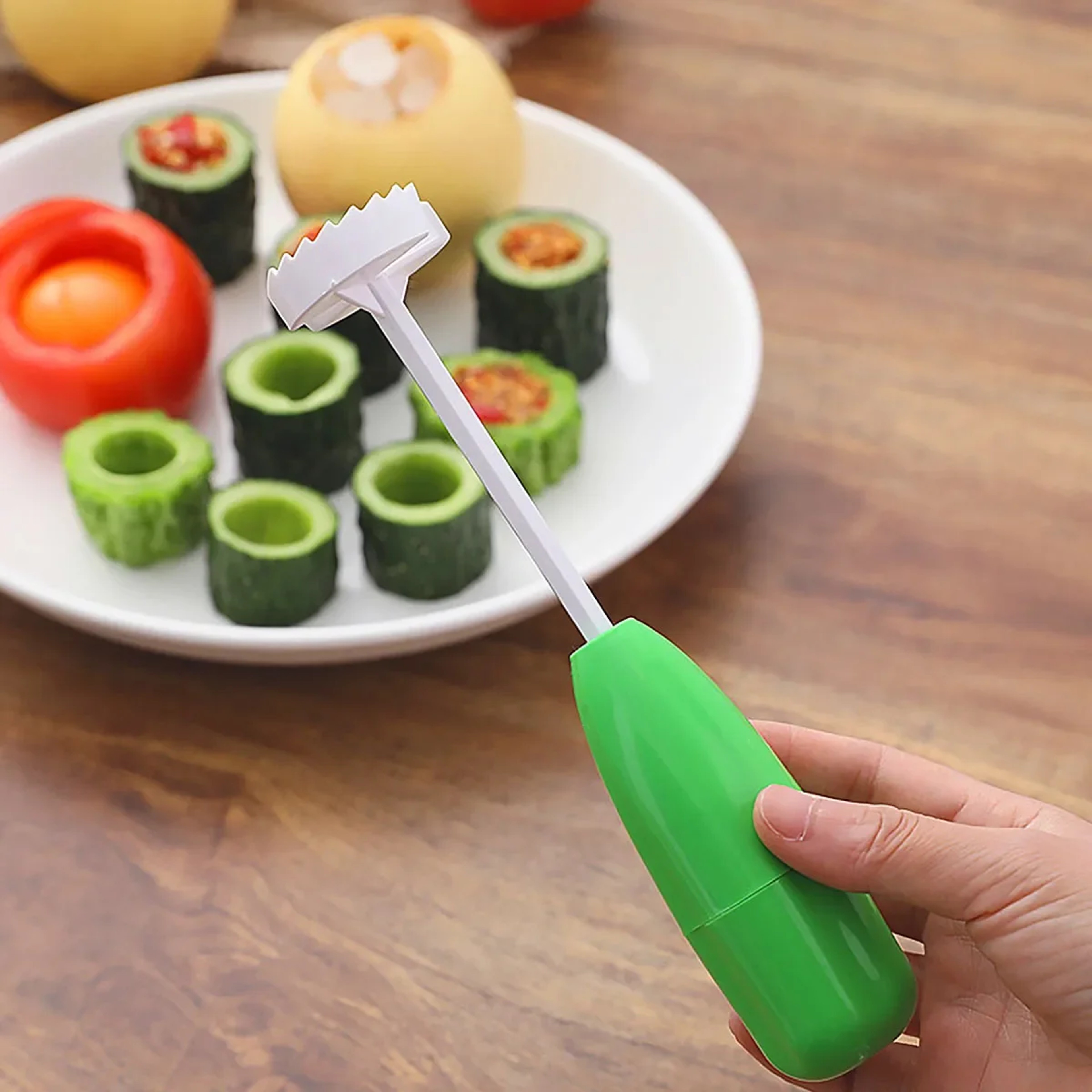 Fruit Vegetable Corer And Vegetable Spiralizer Tool 0