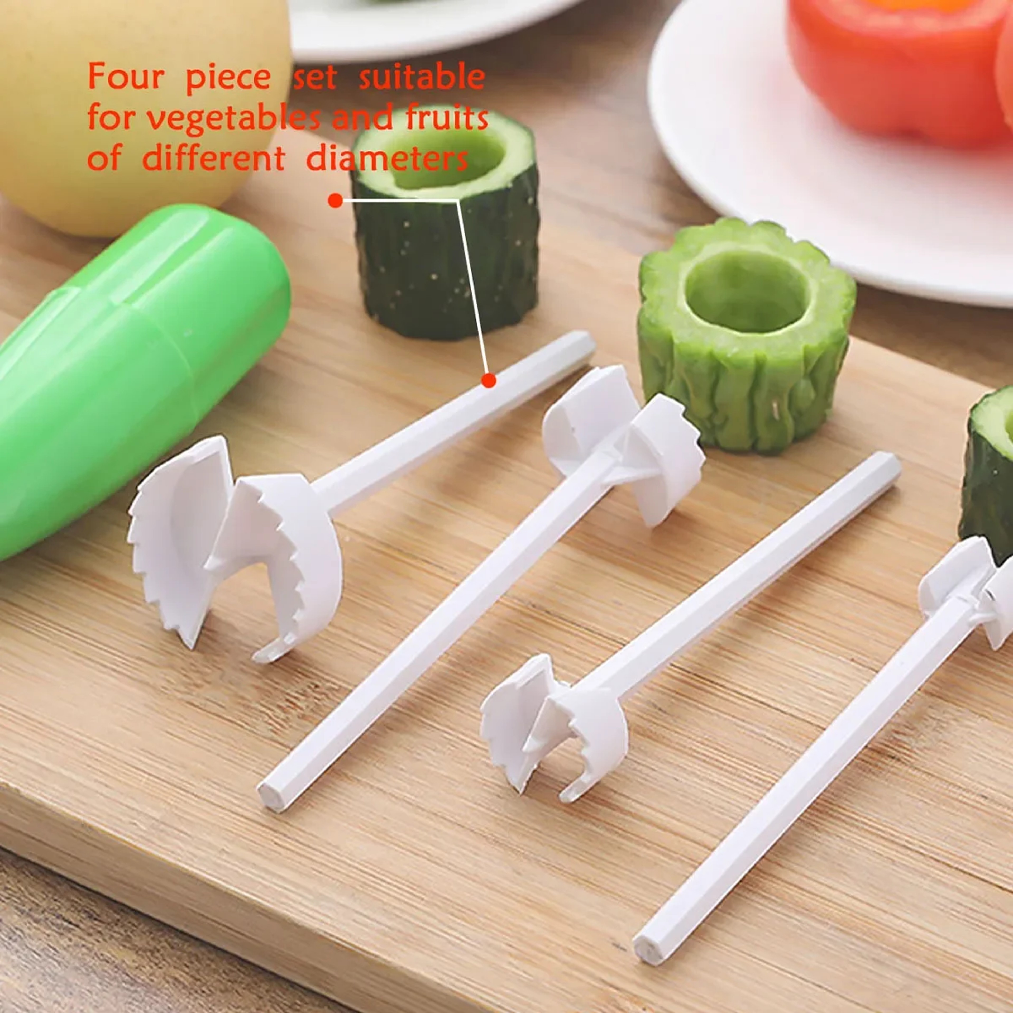 Fruit Vegetable Corer And Vegetable Spiralizer Tool 3