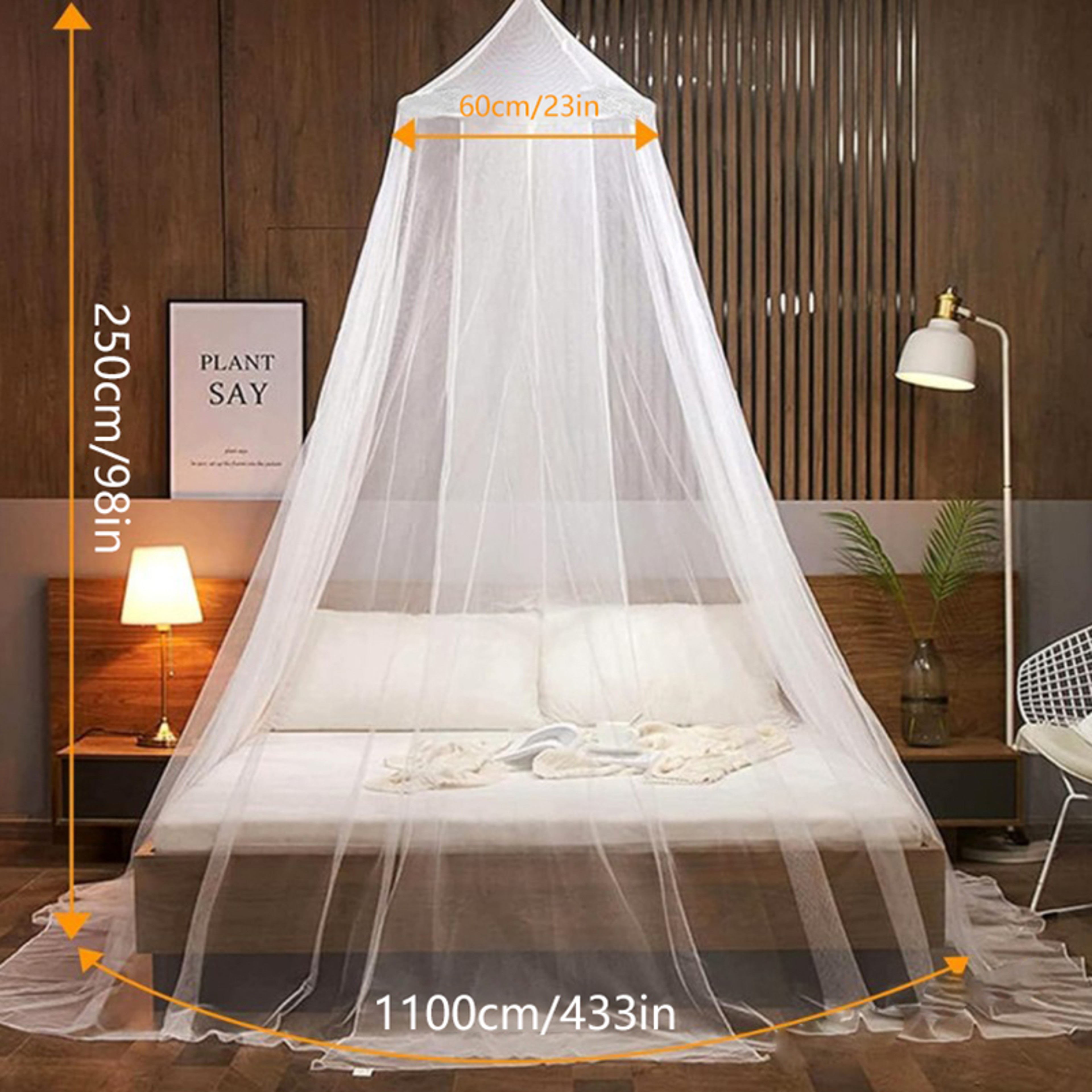 Large Dome Mosquito Net For Bed Hanging Bed Canopy 4