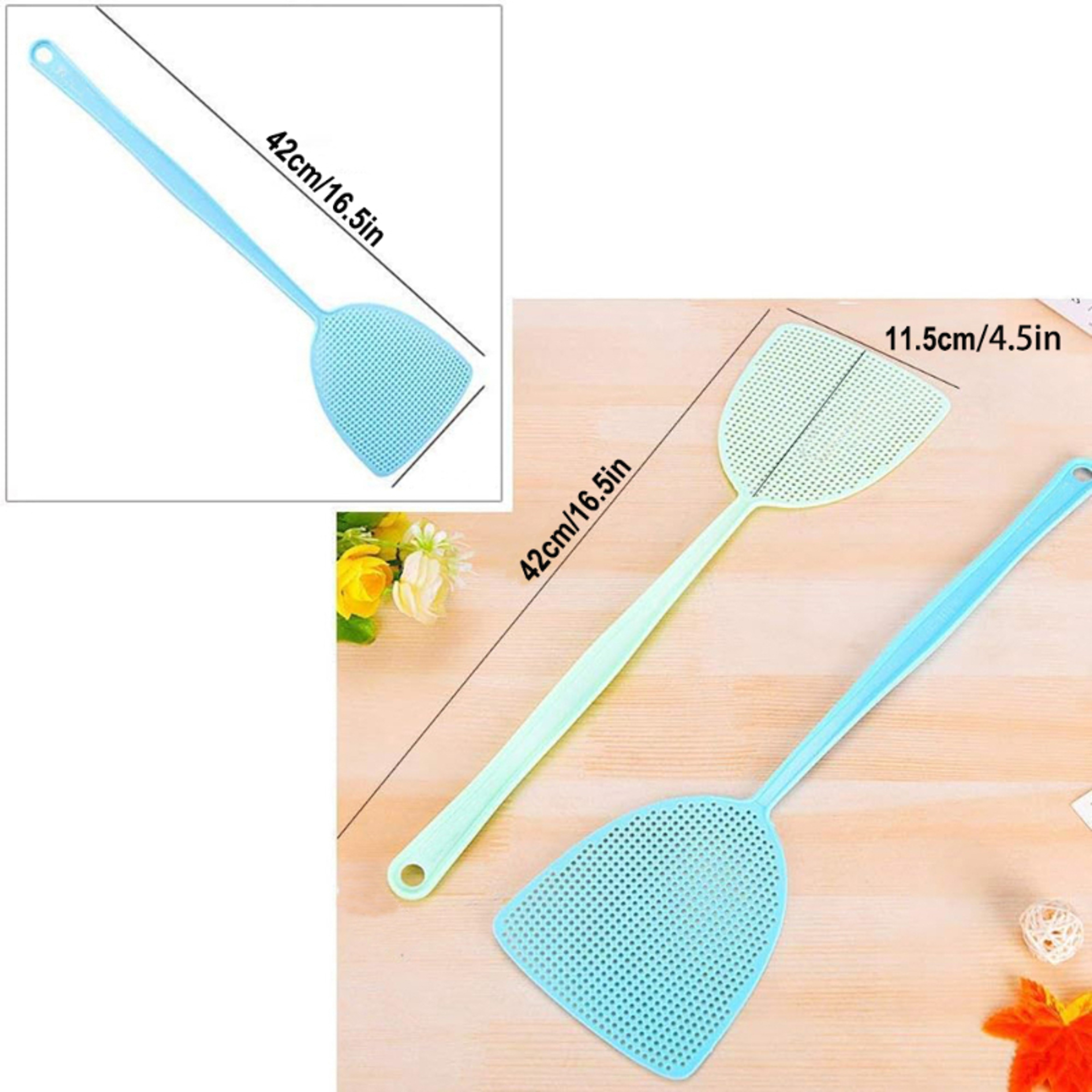 Long Handle Fly Swatter Set For Indoor Pest Control 4