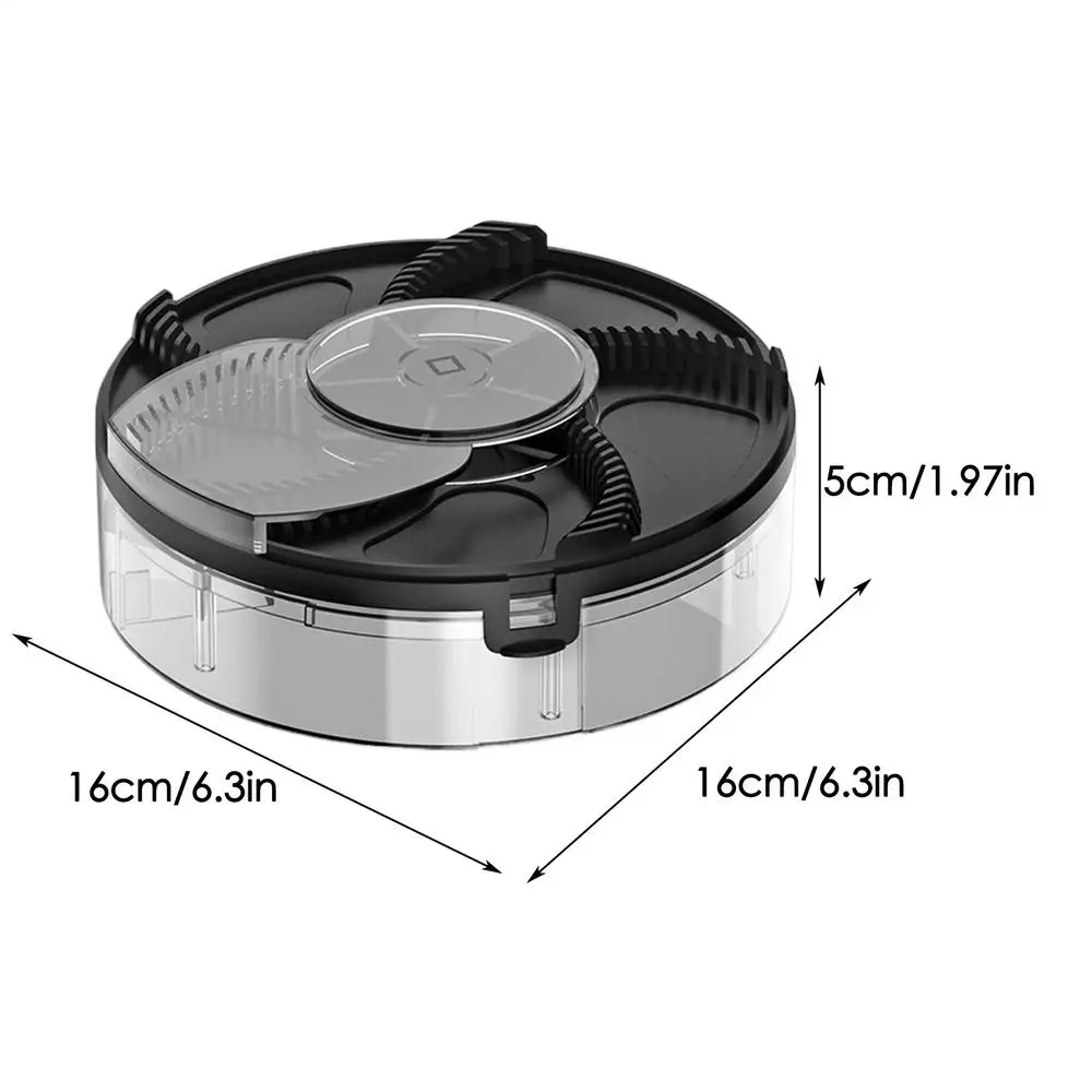 Rechargeable Rotating Fly Trap  Silent Indoor Pest Control Fly Catcher Device 6