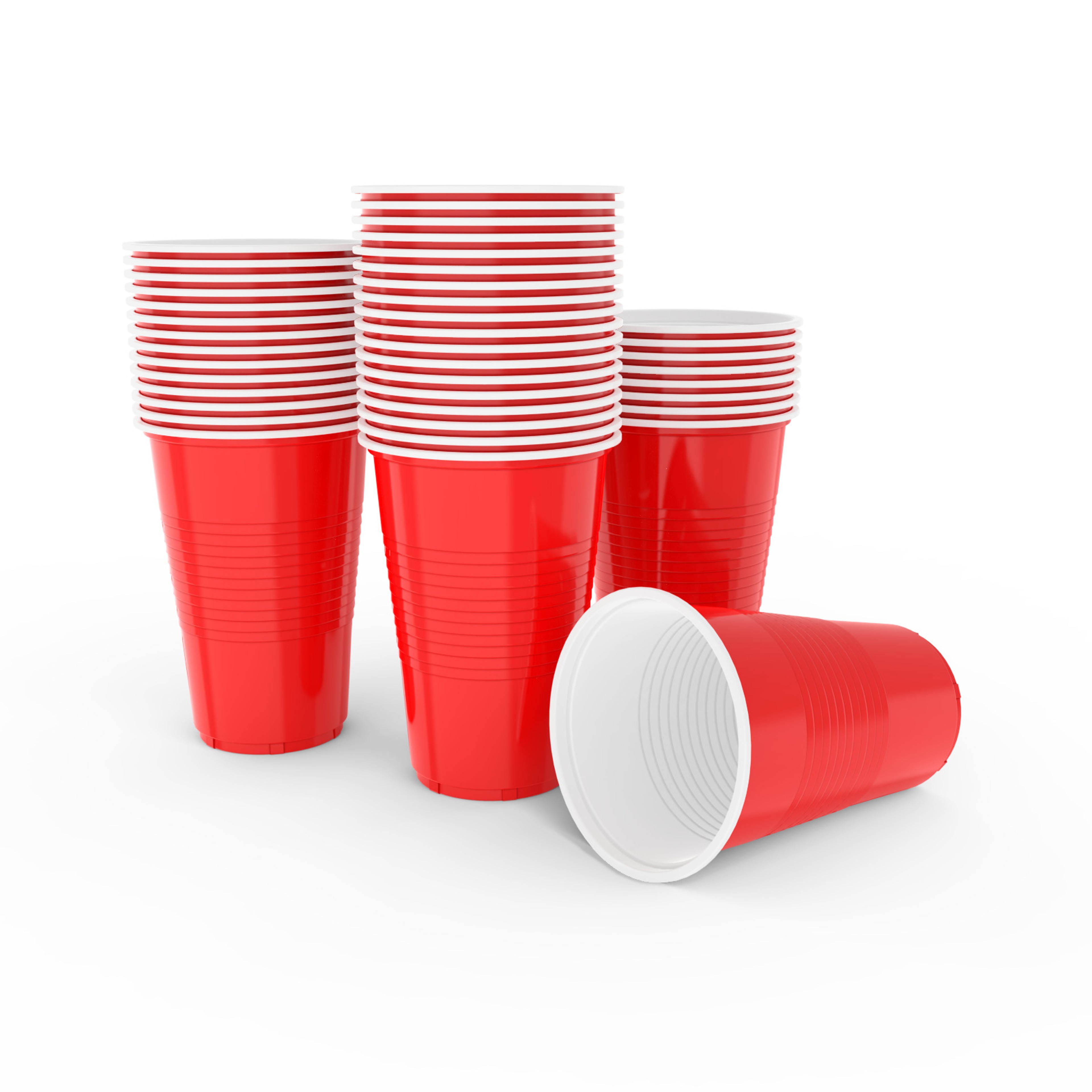 Premium Plastic Party Cups Durable Disposable Party Cups For Beer Pong Drinks  Events 1