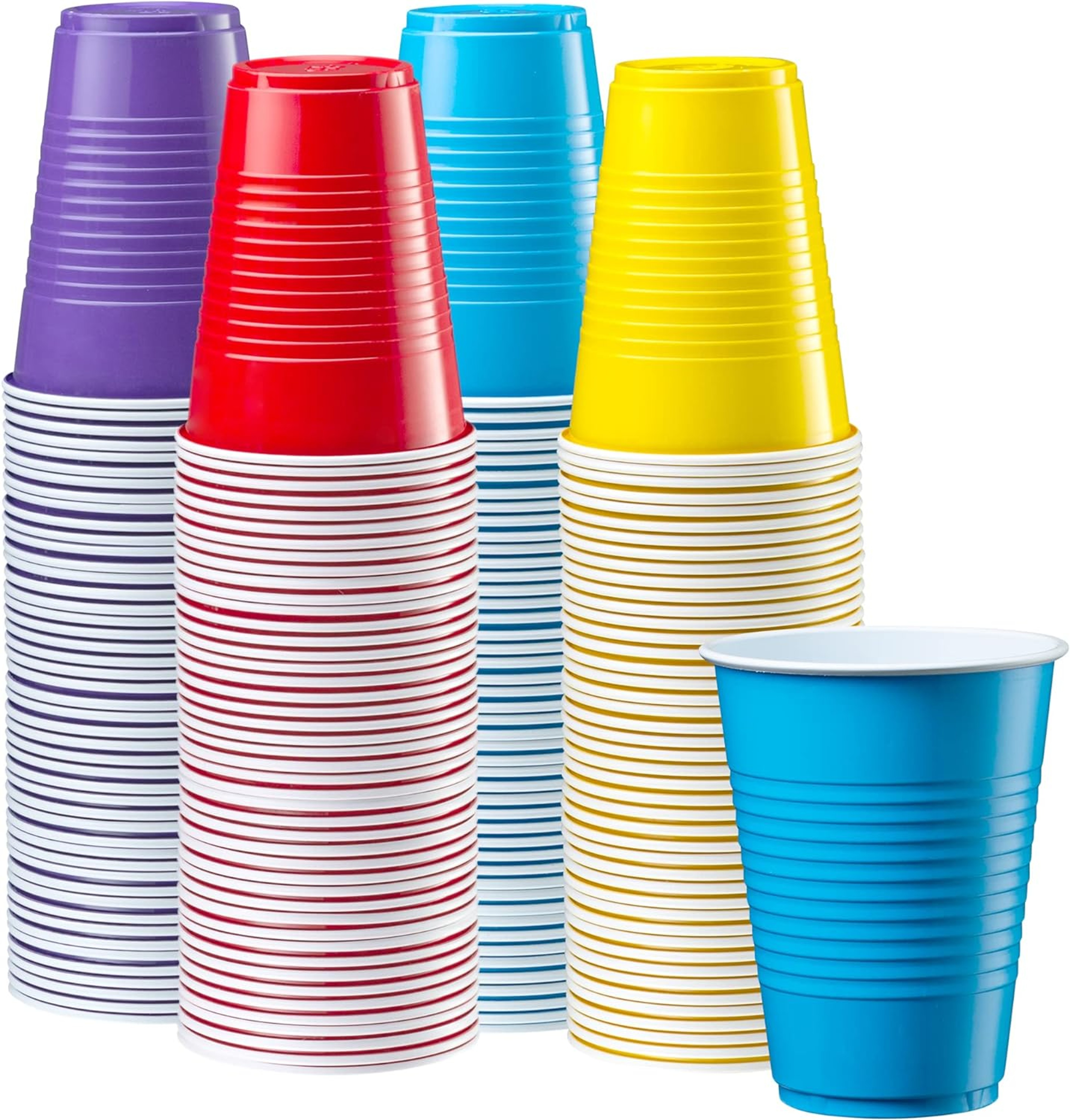 Disposable Party Cups Set Versatile Beer Pong Cups  Outdoor Drinkware 0