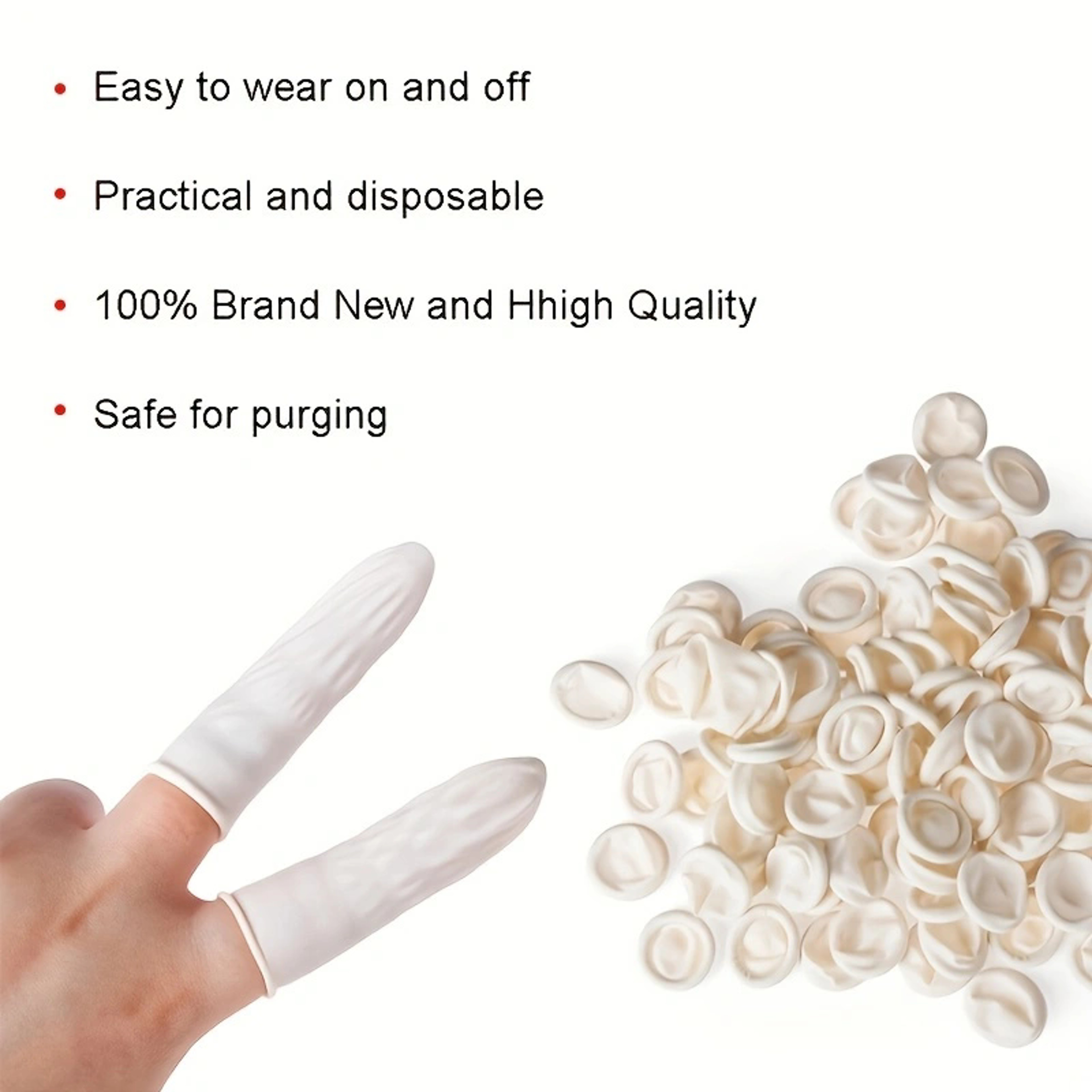 Professional Disposable Finger Cots Protective Fingertip Protection Covers – view 6