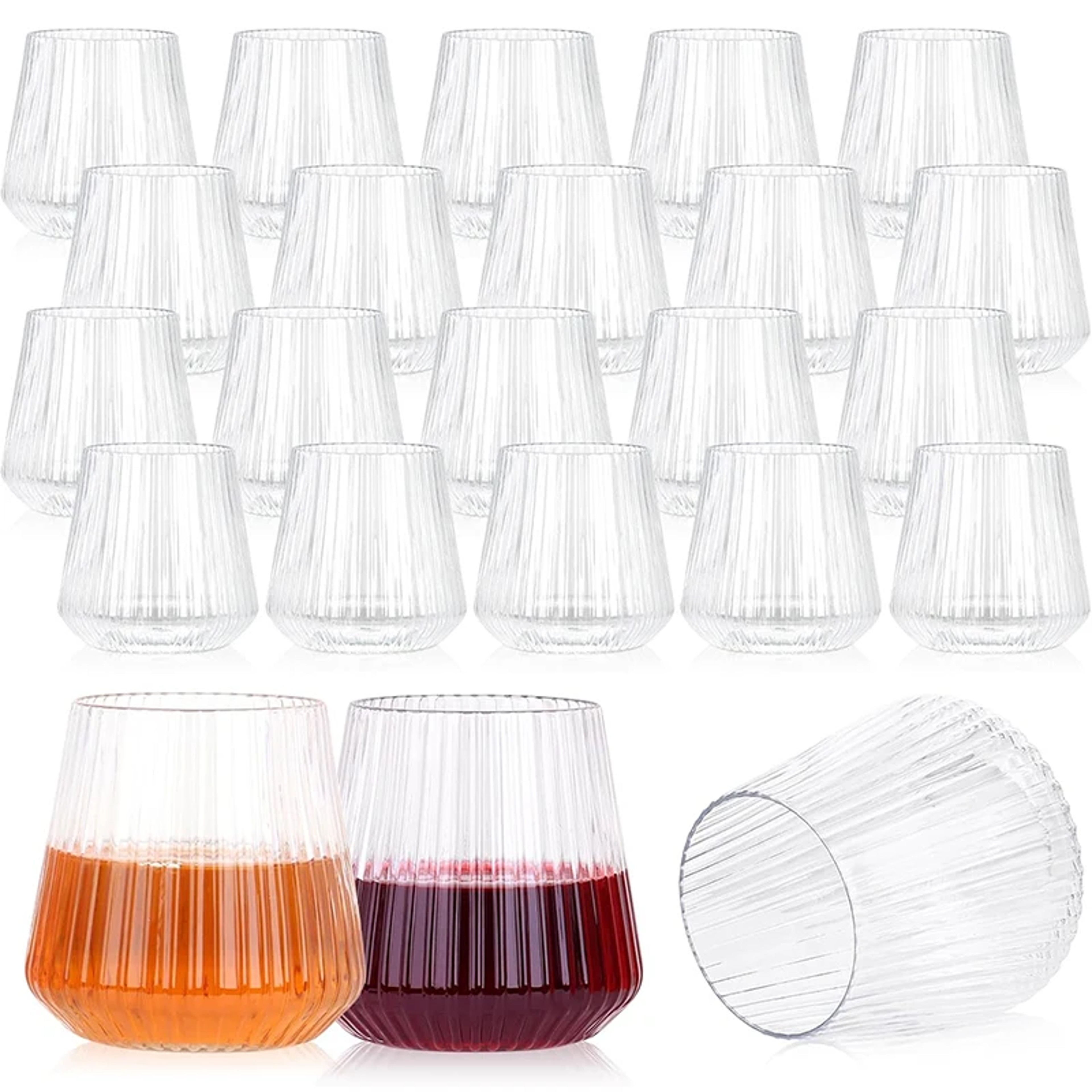 Party Unbreakable Drinkware Disposable Wine Glasses – view 7