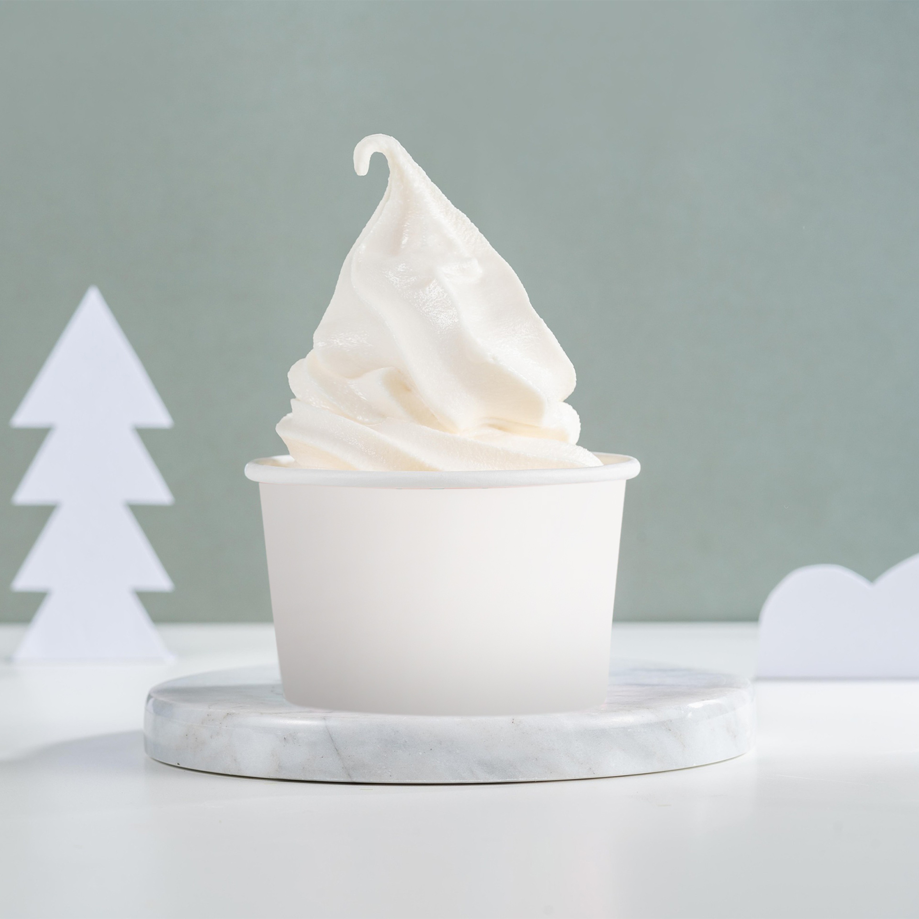 Disposable Dessert Cups Paper Snack Cups For Ice Cream  Treats 2