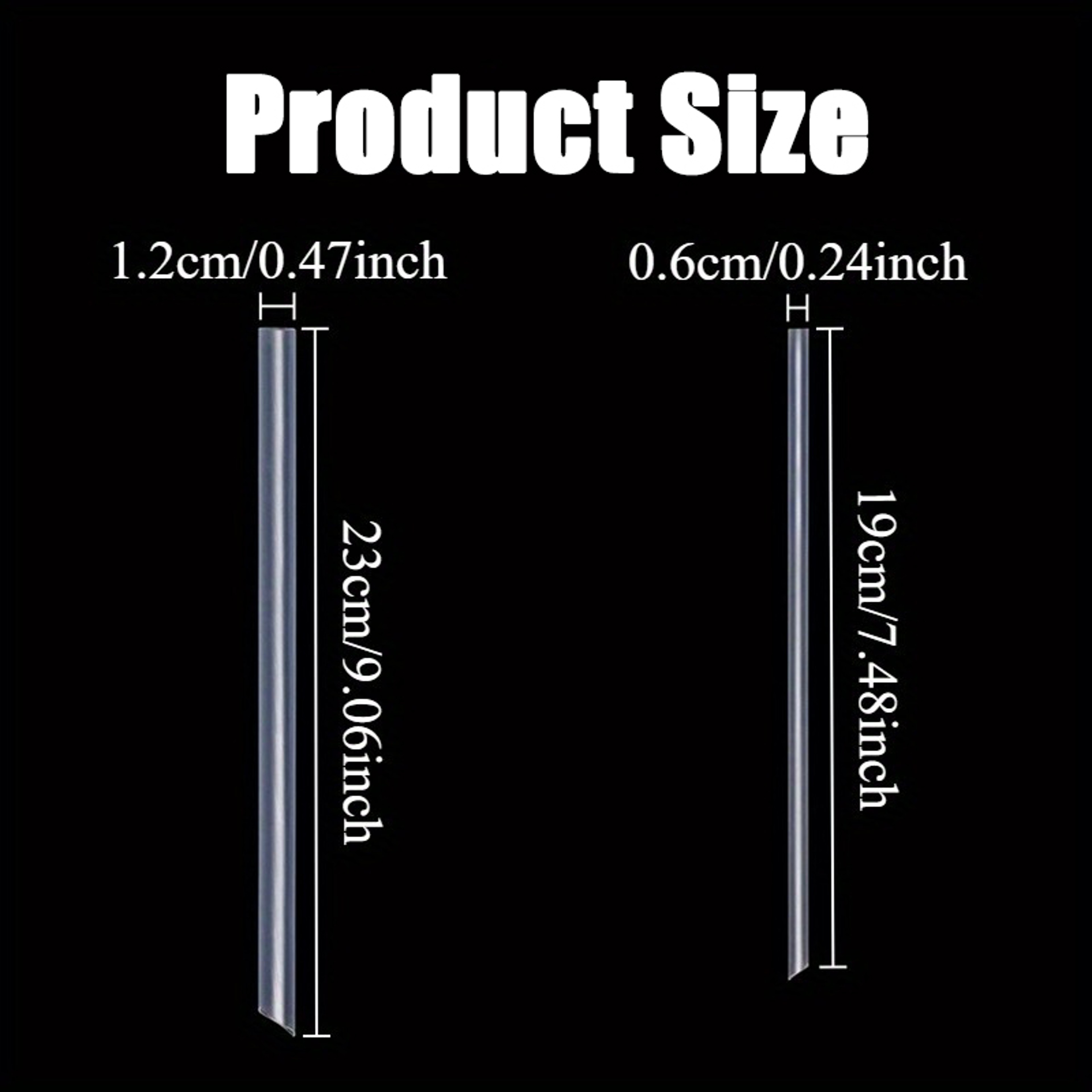 Individually Wrapped Transparent Drinking Straws For Milkshakes Juice  Events 1