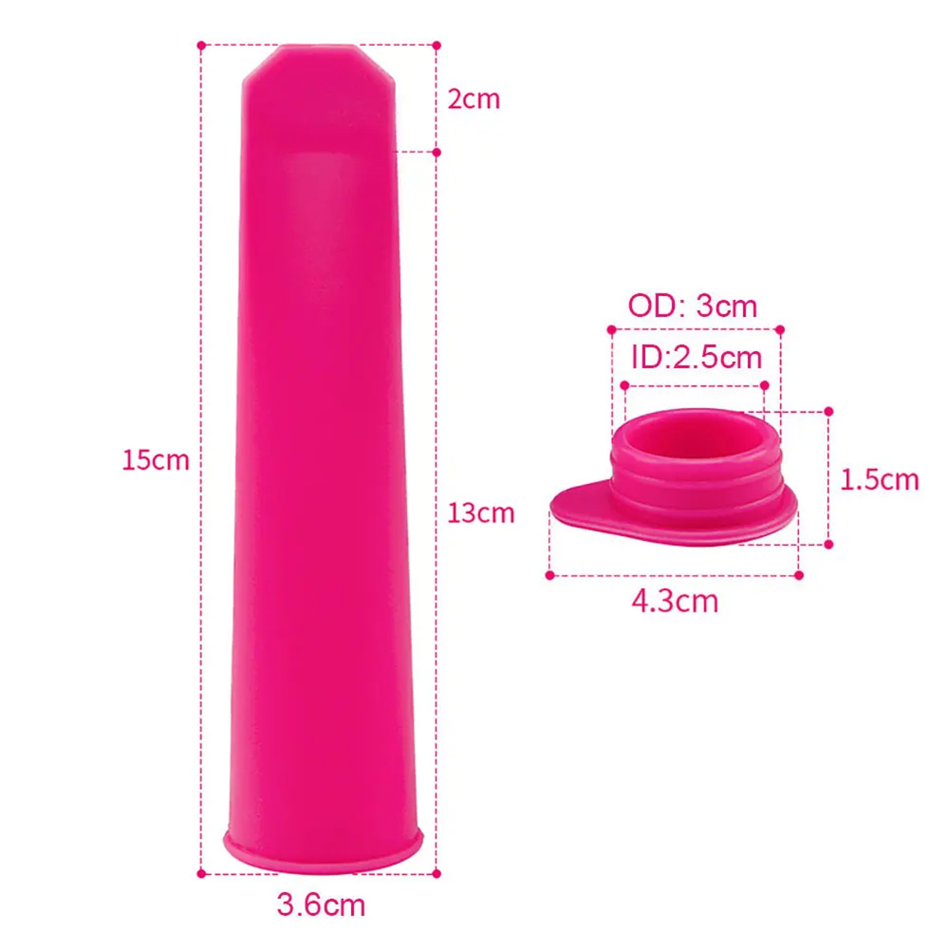 Silicone Popsicle Maker Mould Food Grade Ice Pop Mould For Homemade Frozen Treats 7
