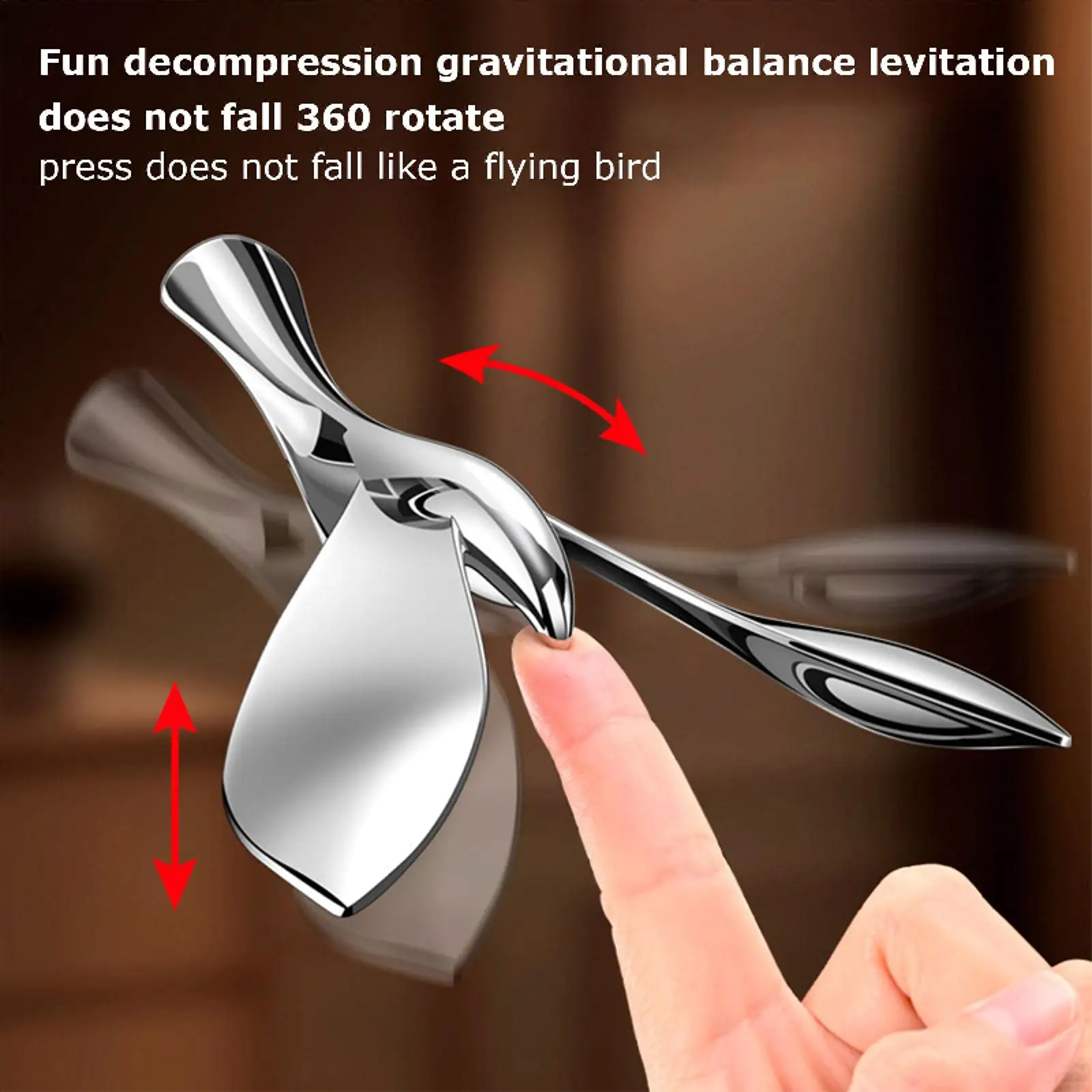 Artisan Balancing Bird Bottle Opener Floating Bar & Kitchen Decor Tool – view 5