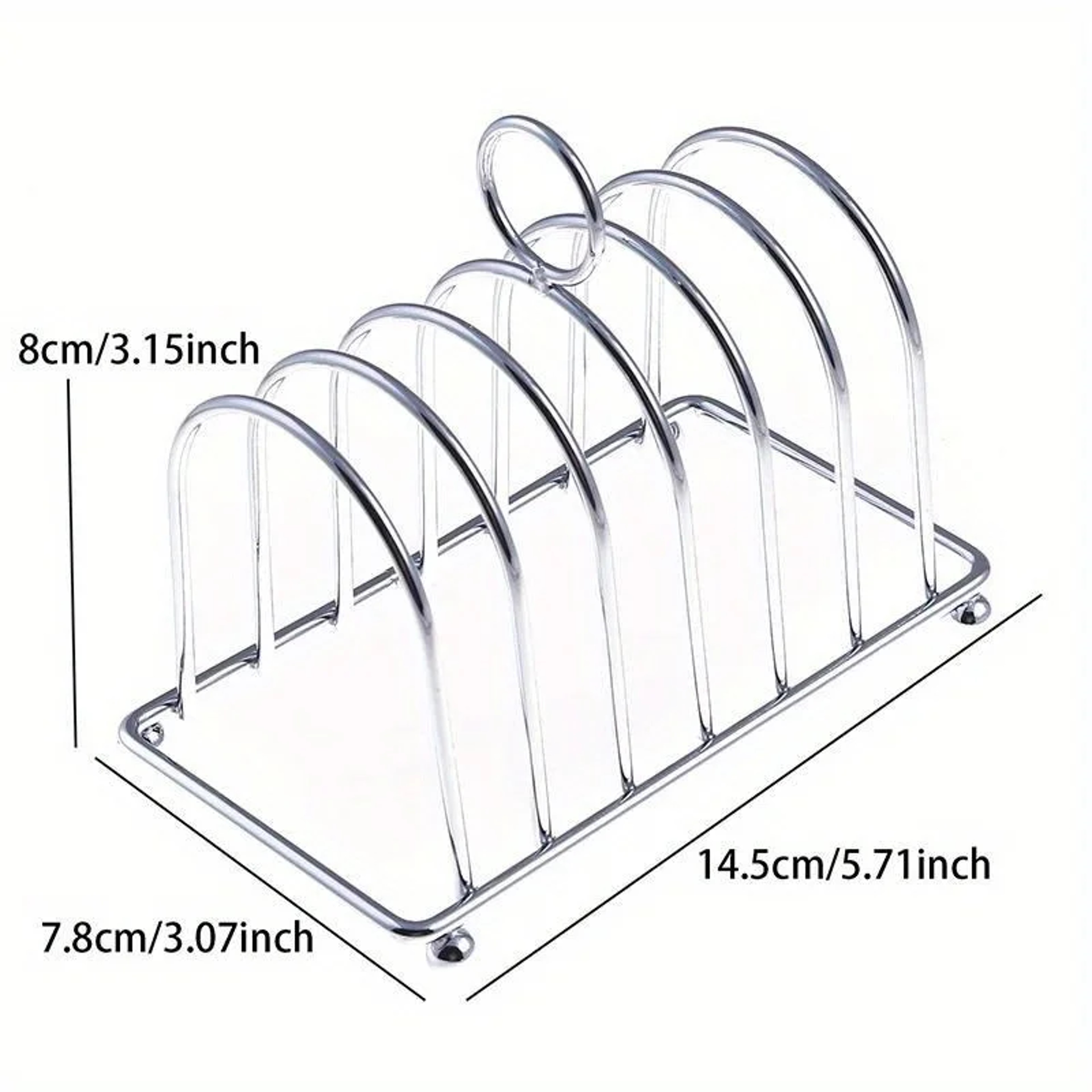 Premium Stainless Steel Bread Rack Toast Rack For Kitchen  Restaurant Display 5
