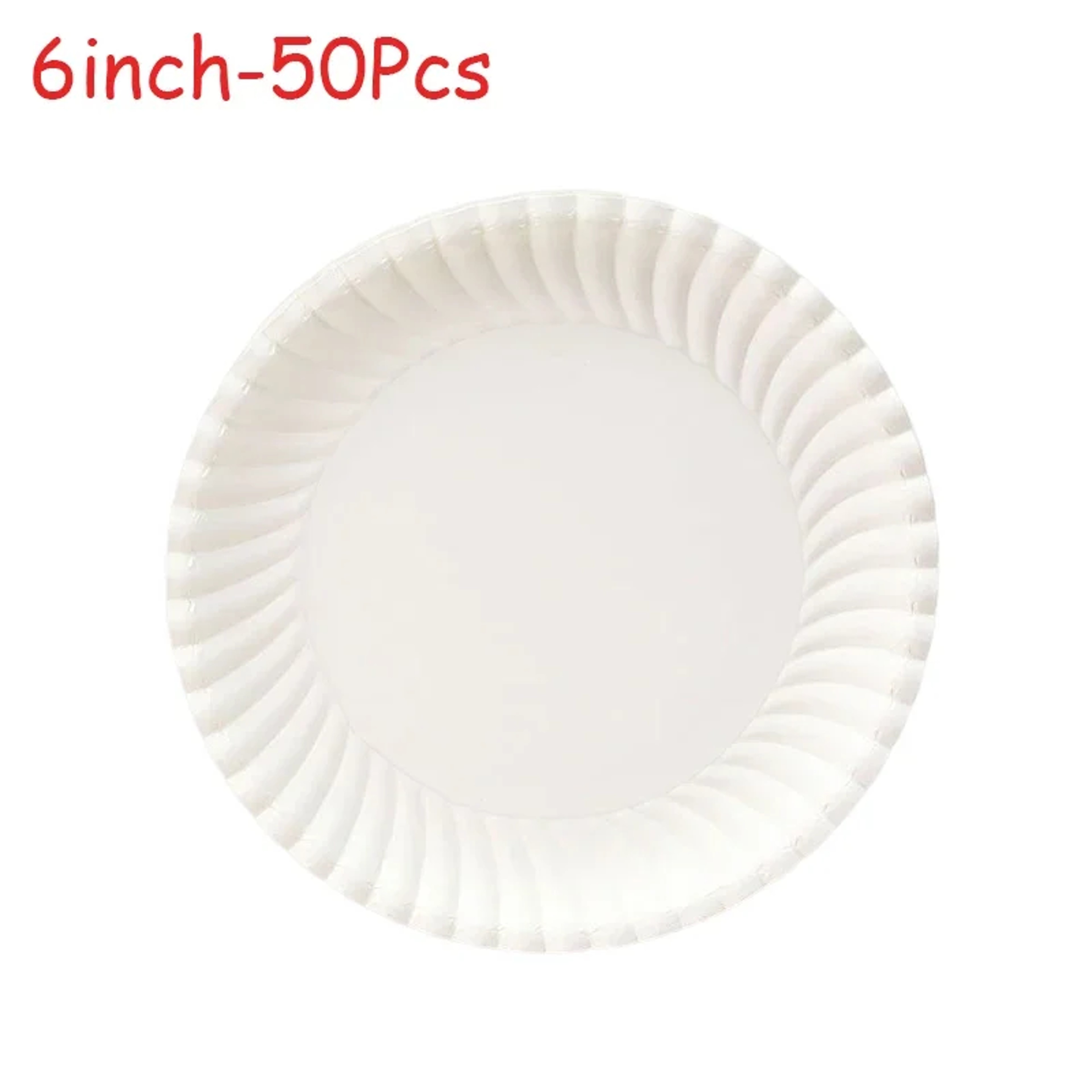 Disposable Paper Plates Round Dessert Plates For Events  Everyday 6