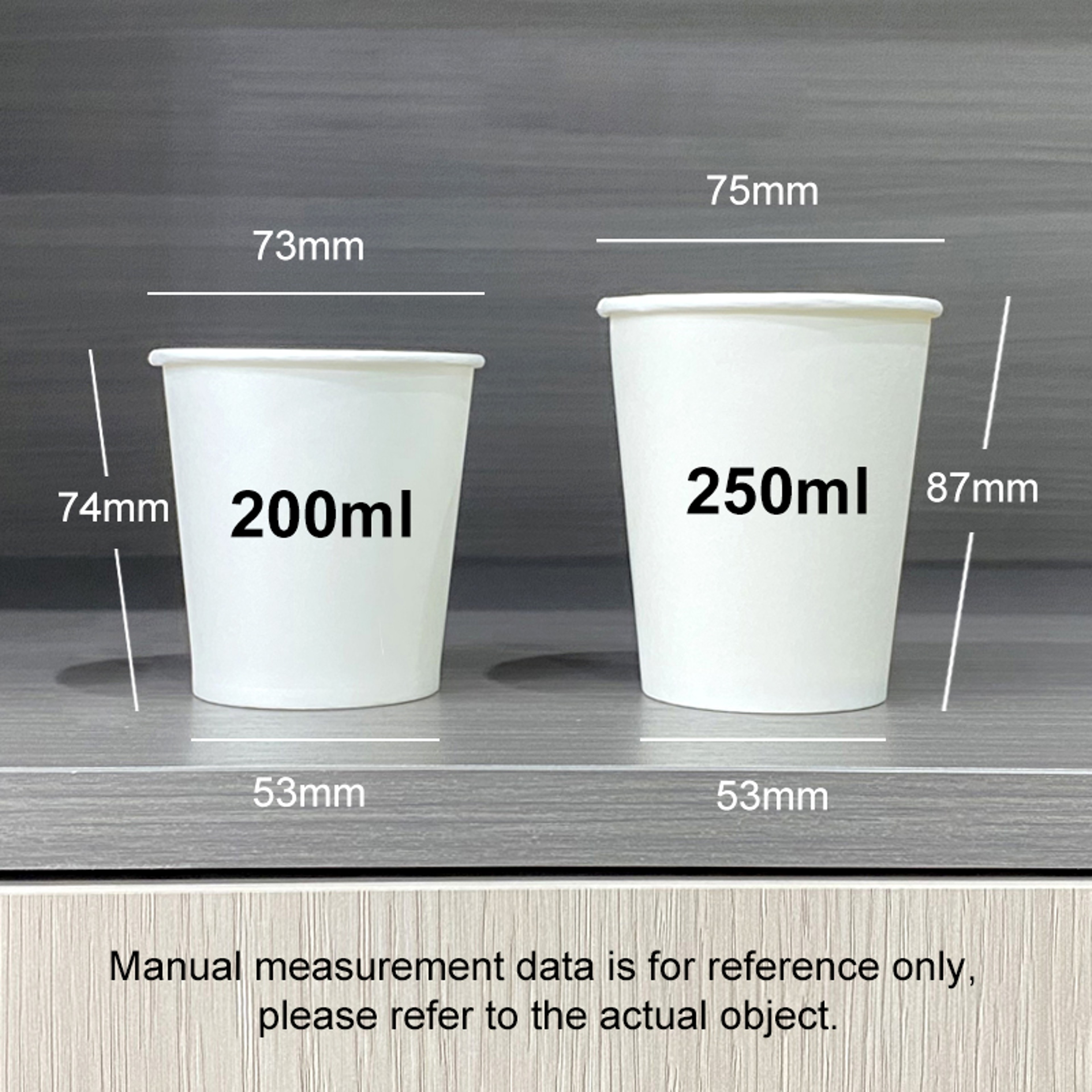 Bulk Disposable Paper Cups Coffee & Juice Cups – view 7