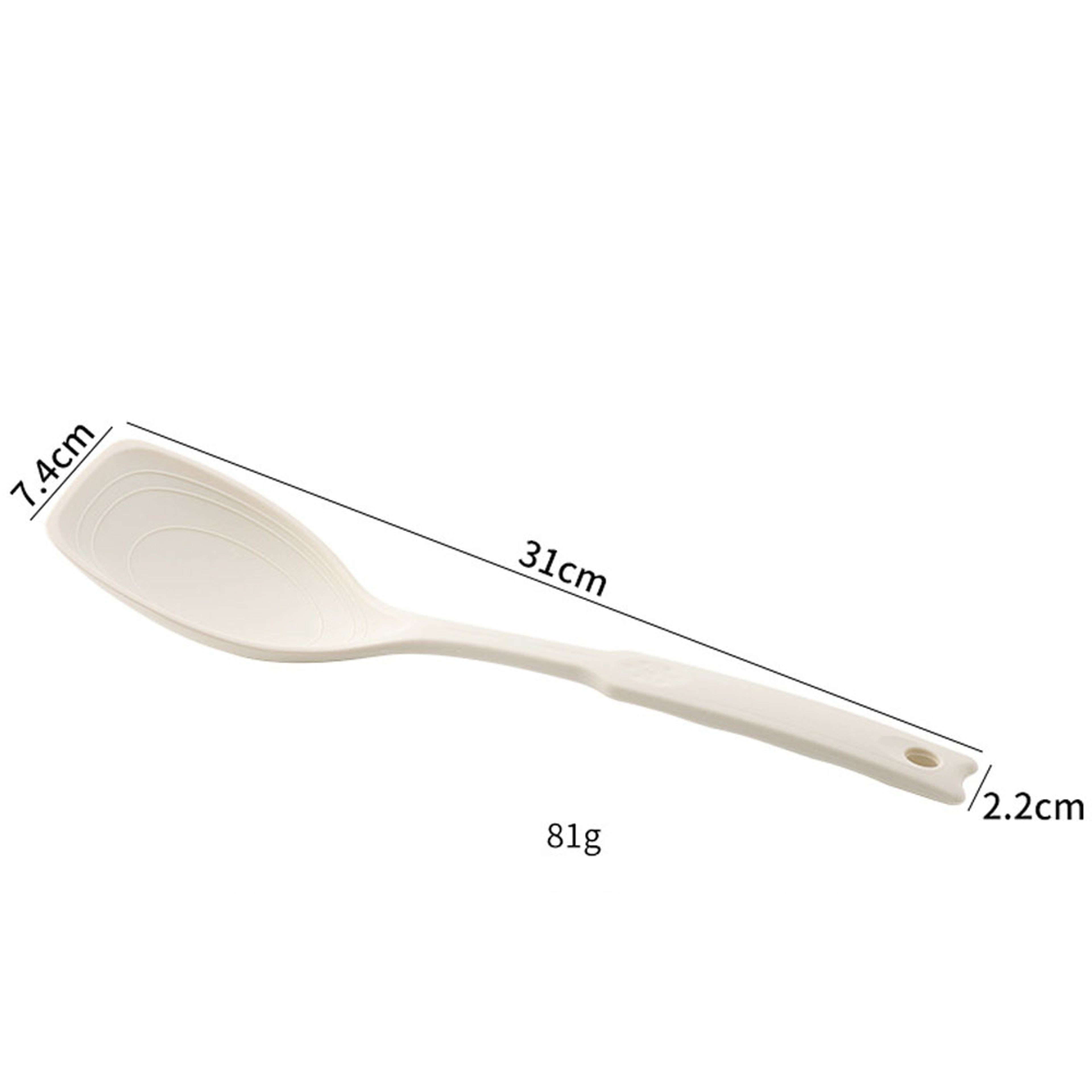 Heat Resistant Silicone Cooking Spatula  Spoon Large Flexible 1