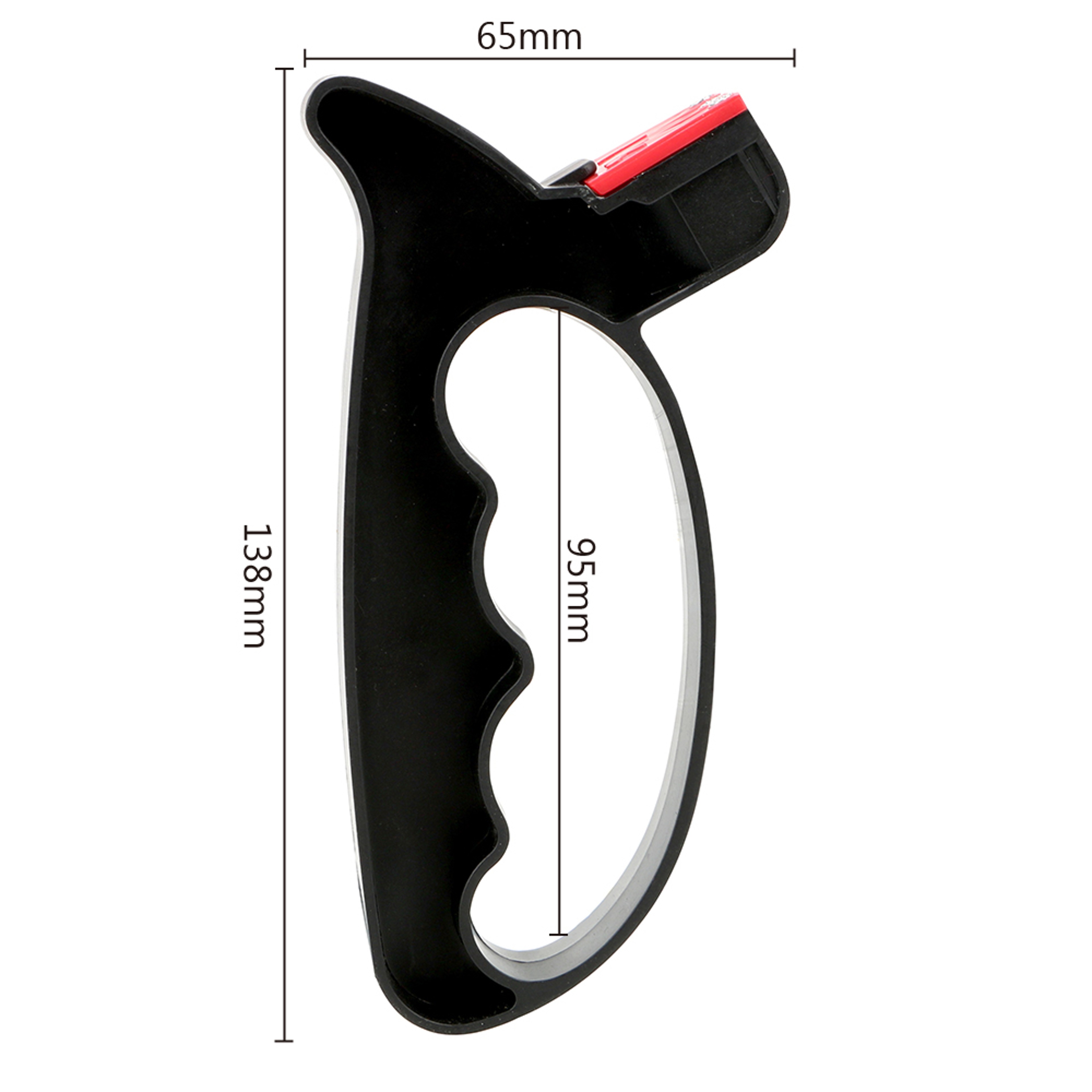 Premium Handheld Knife & Scissors Sharpener Kitchen Knife Sharpening Tool – view 2