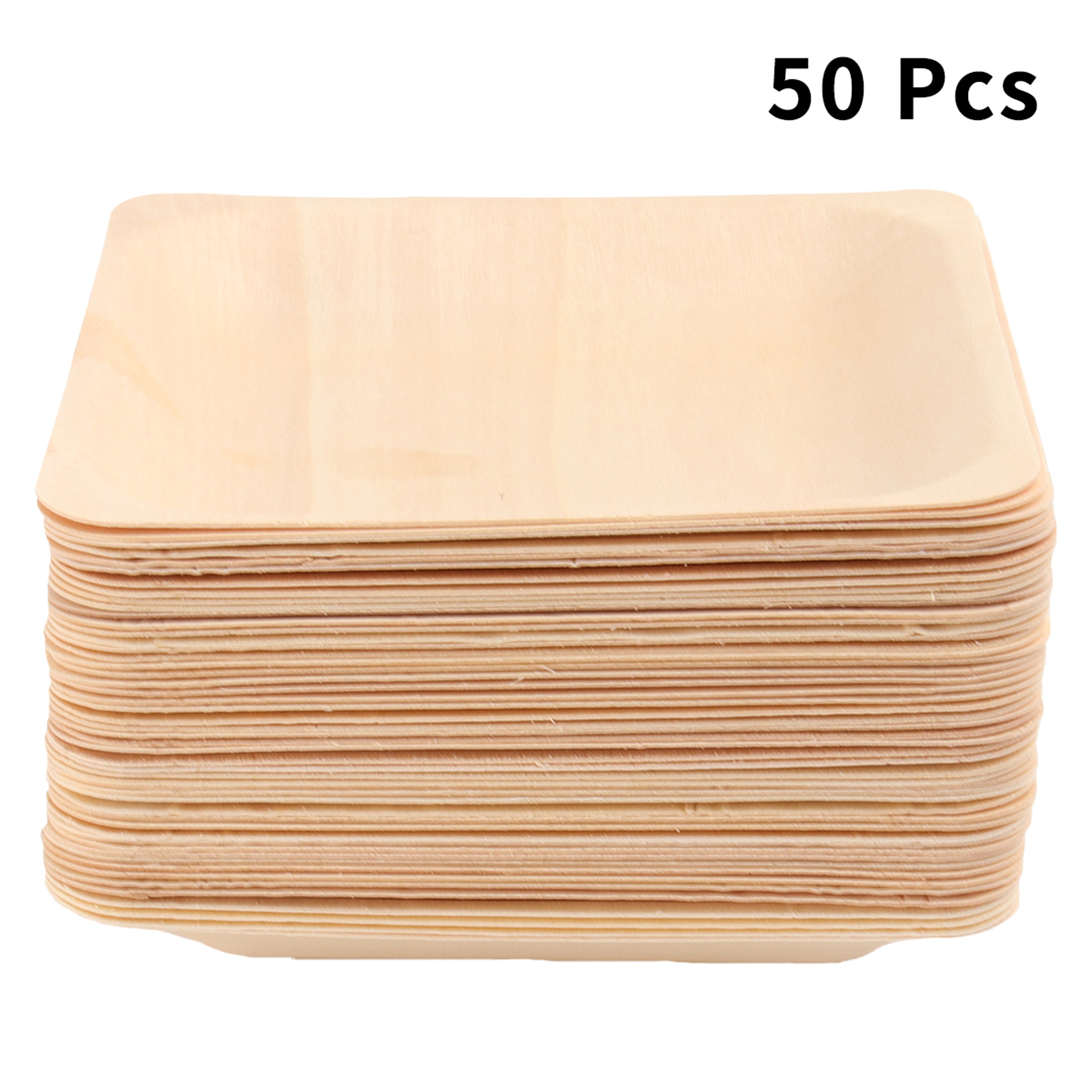 Compostable Palm Leaf Plates Natural Disposable Party Dinnerware – view 1