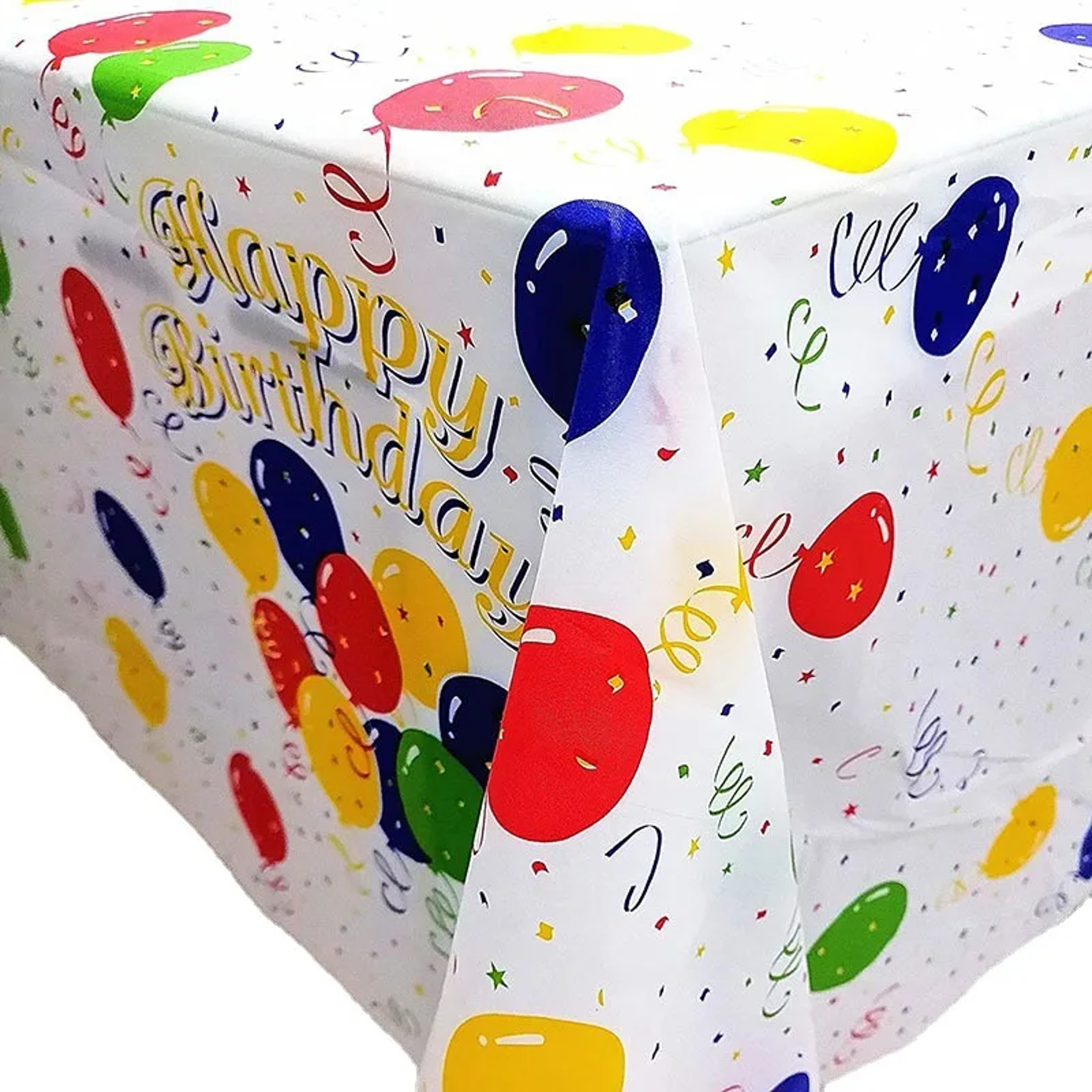 Premium Disposable Birthday Tablecloth Party Table Cover Rectangle Plastic Decor 1