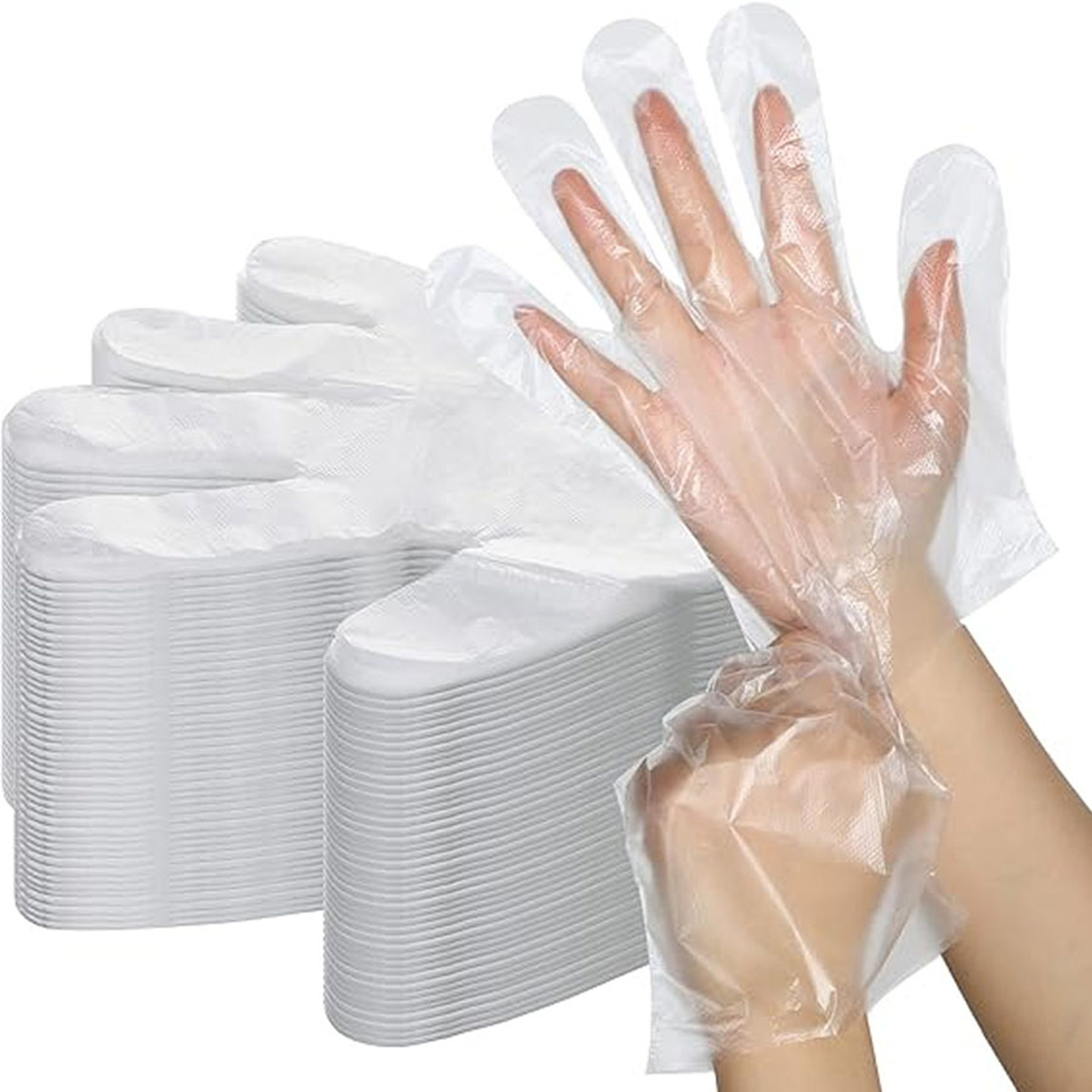Disposable Plastic Gloves For Kitchen Hair Dye  Food Handling 1