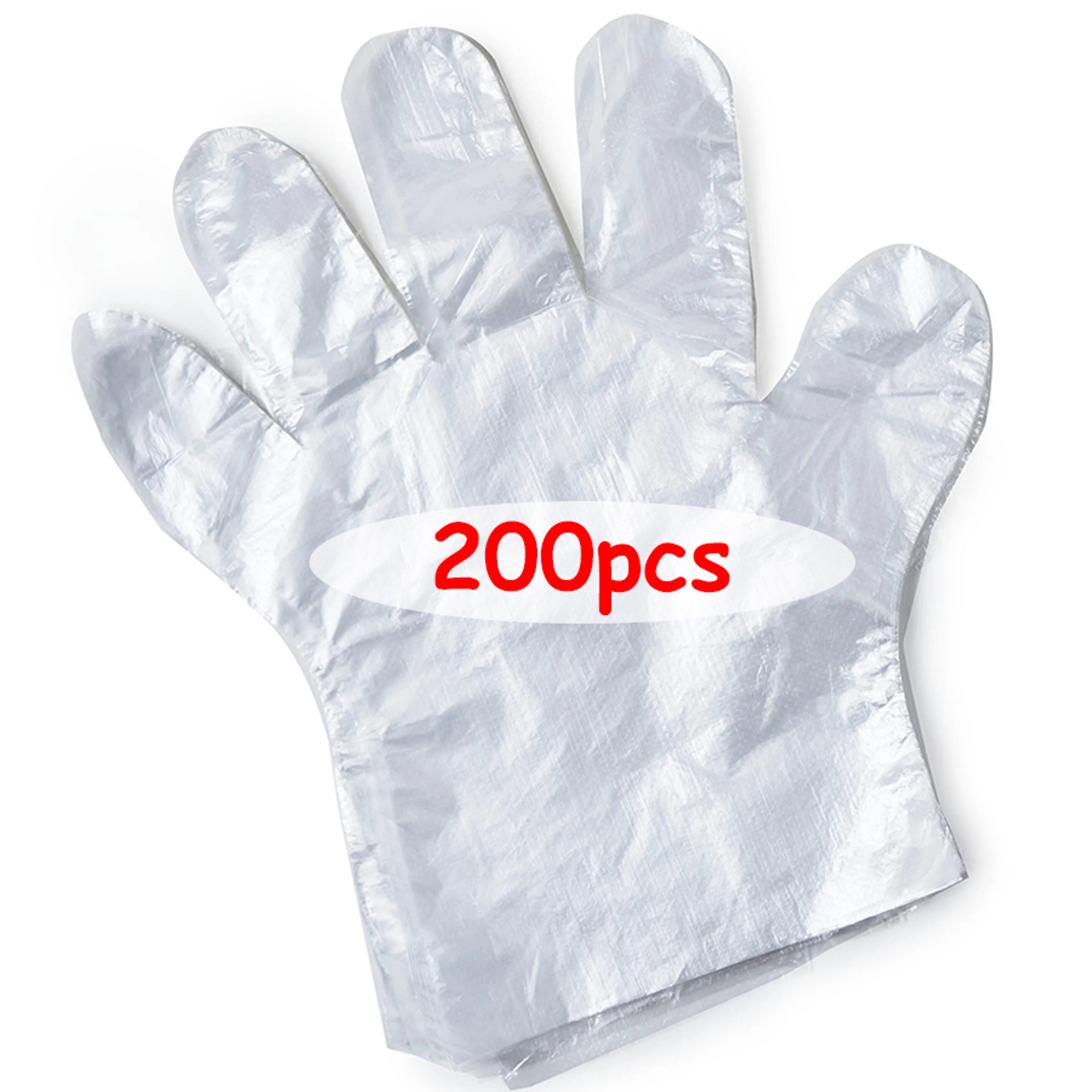 Disposable Plastic Gloves For Kitchen Hair Dye  Food Handling 6