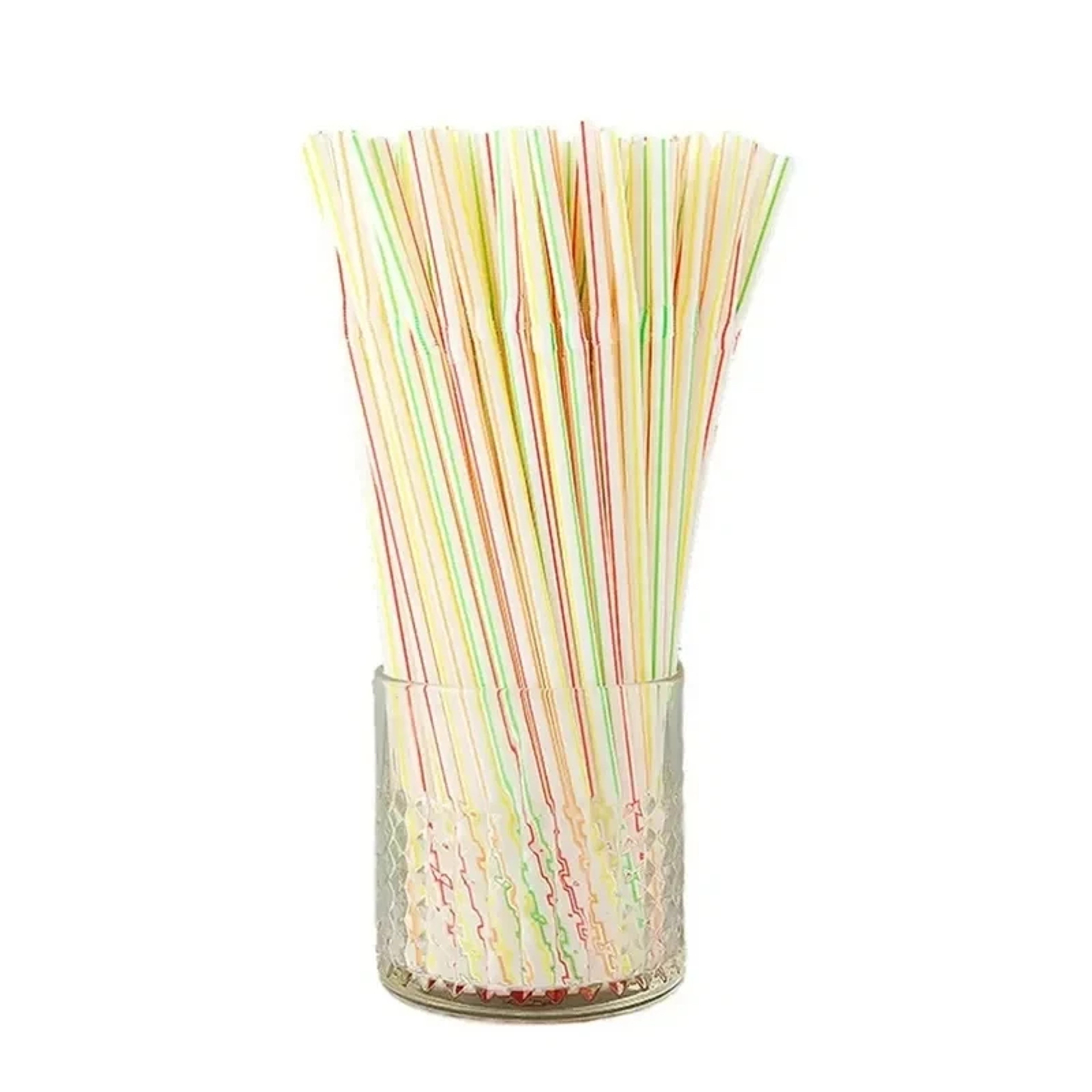 Premium Colorful Disposable Straws For Milk Tea  Party Drinks 1