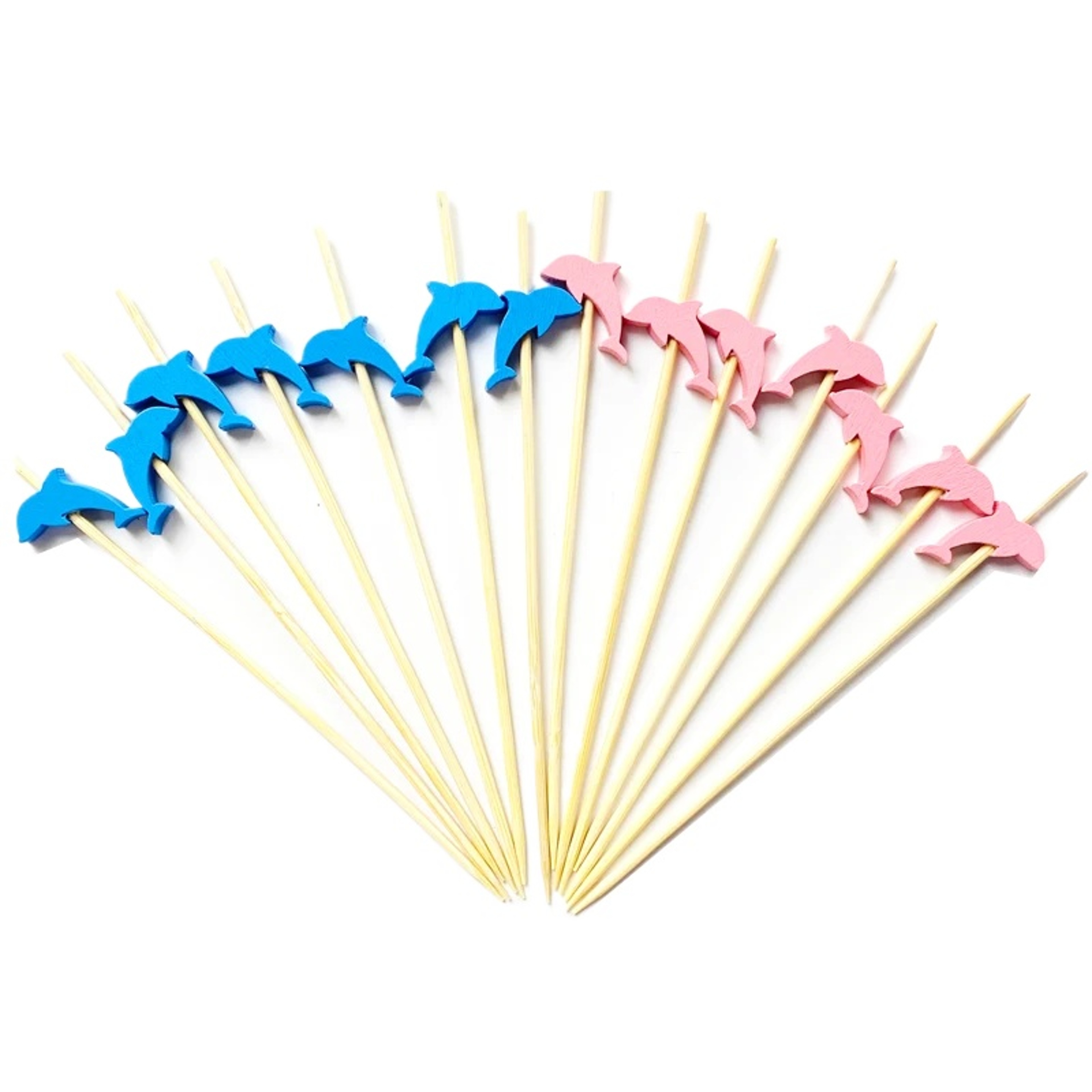 Premium Disposable Bamboo Food Picks & Party Appetizer Forks – view 1