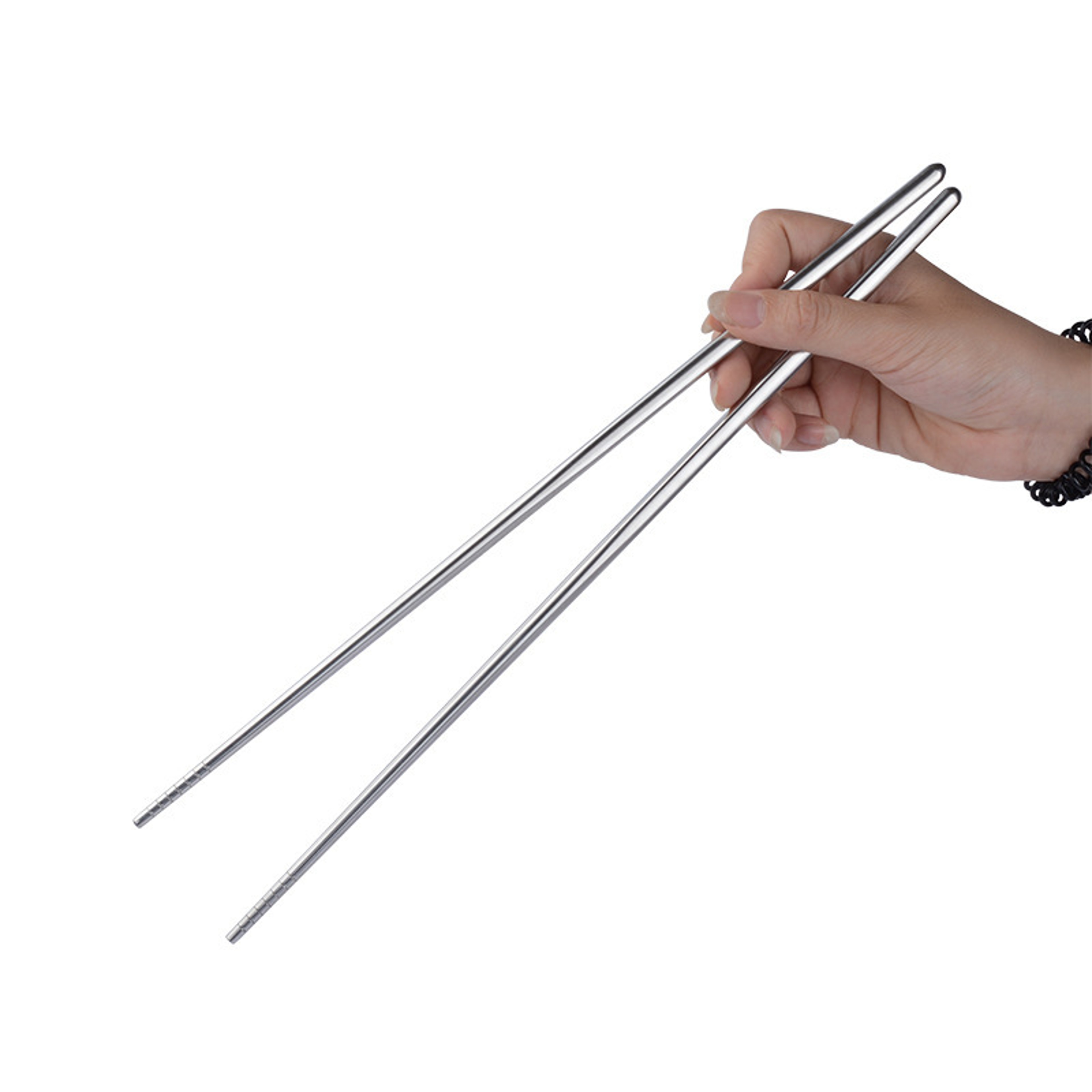 Premium Long Stainless Steel Cooking  Hot Pot Chopsticks Reusable Kitchen Dining Tools 0