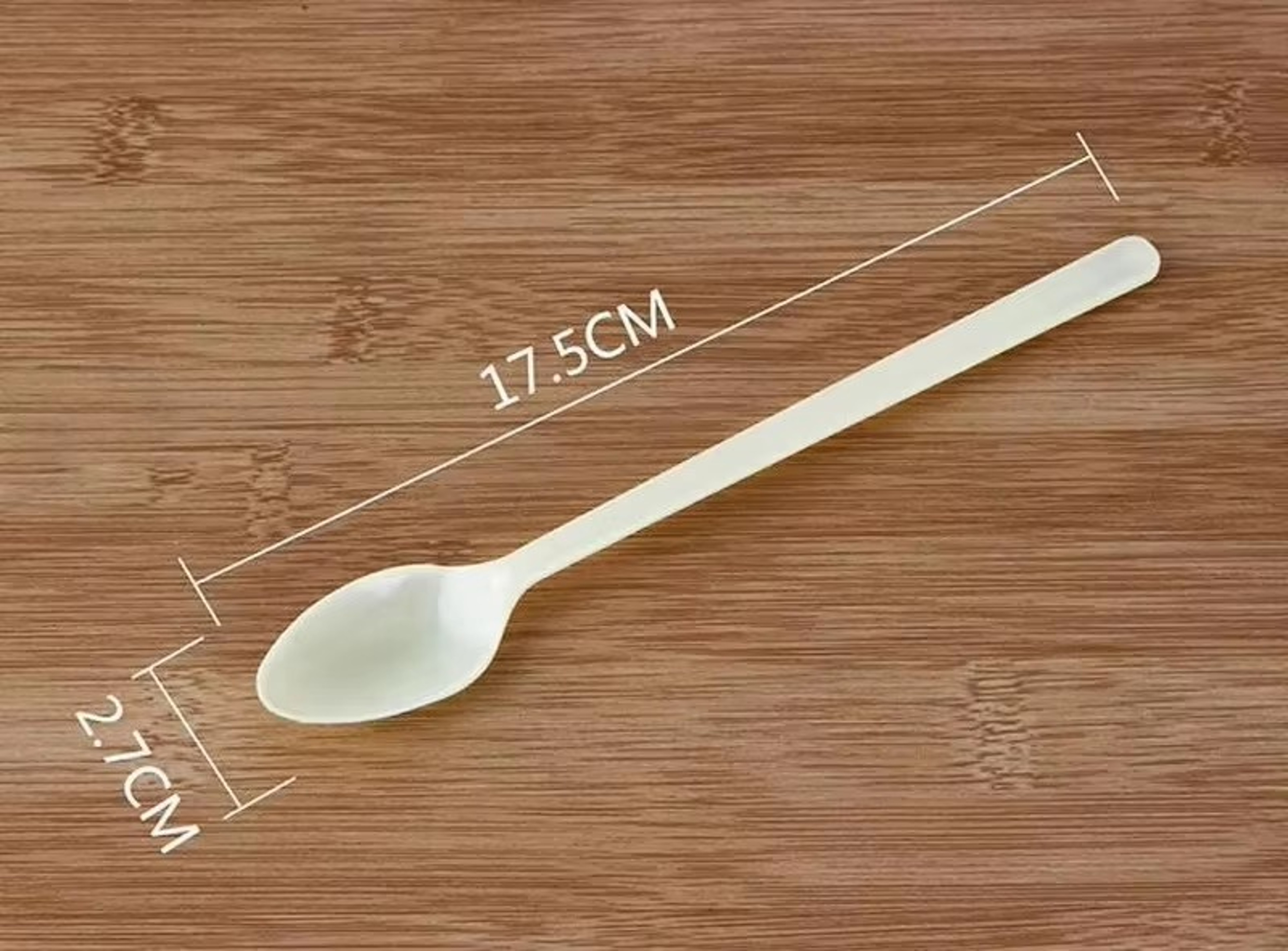 Biodegradable Disposable Spoons Heavy Duty Cutlery – view 6