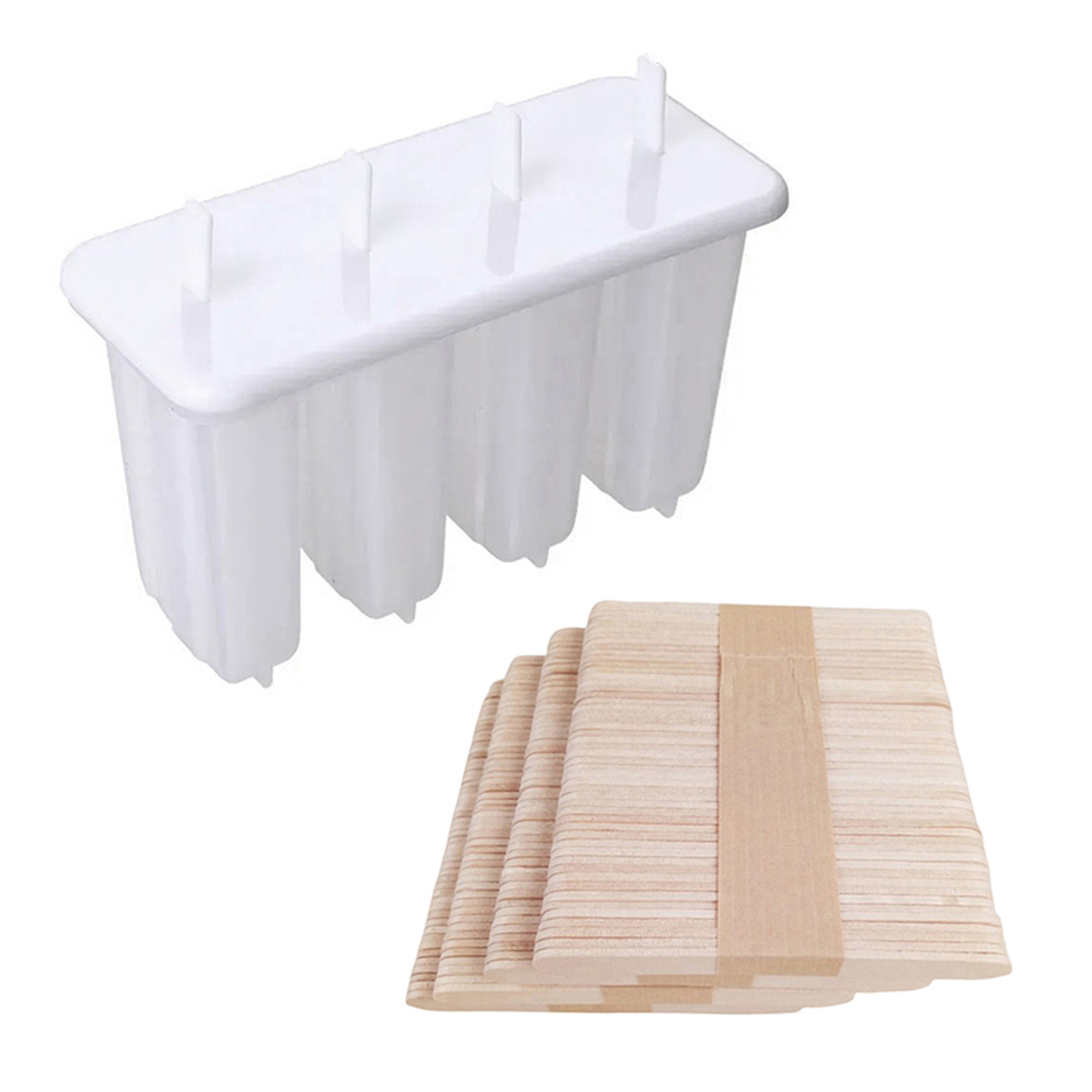 Reusable Popsicle Mold Set With Sticks And Lid For Homemade Ice Pops 4