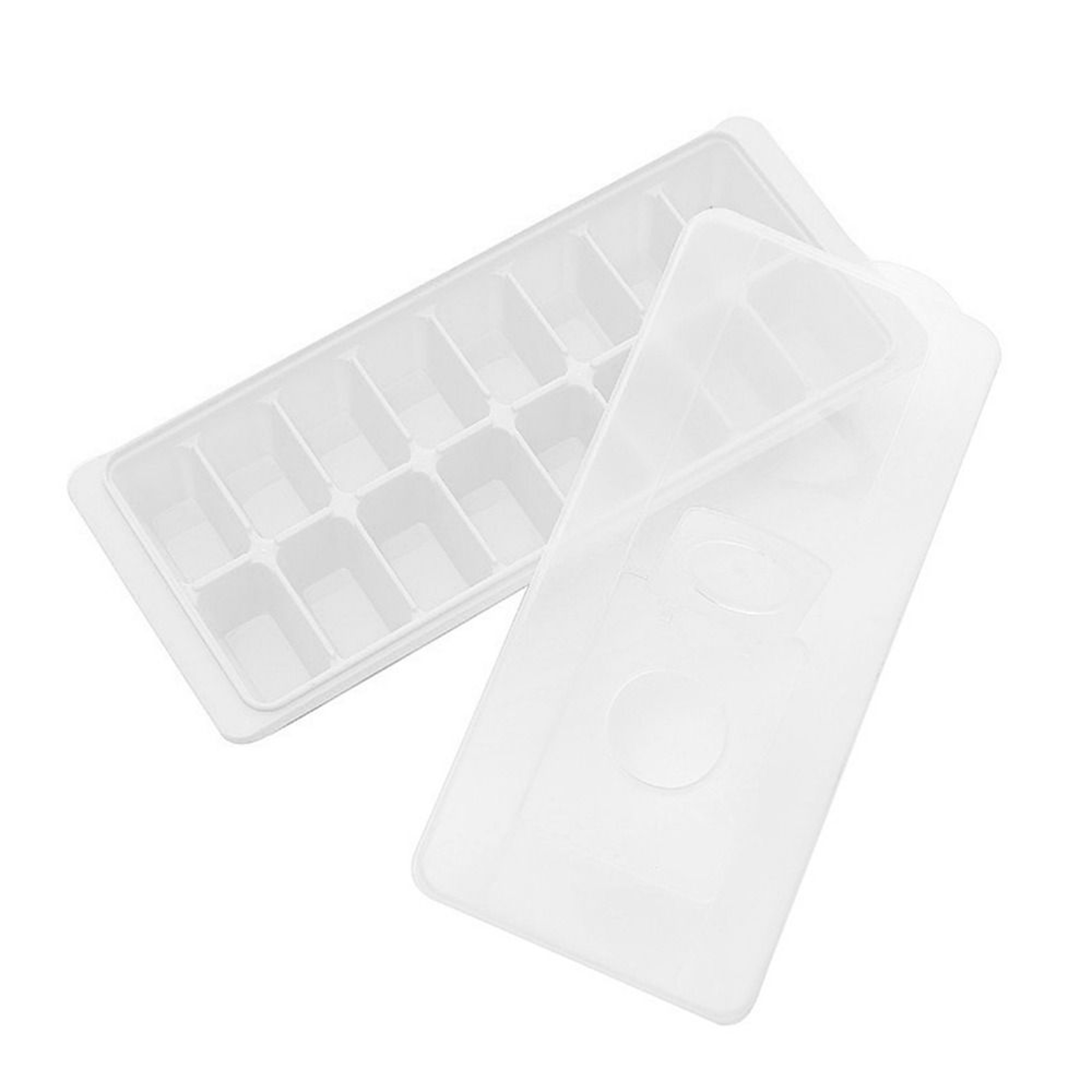 Stackable Ice Cube Tray With Lid For Easy Freezer Storage 8